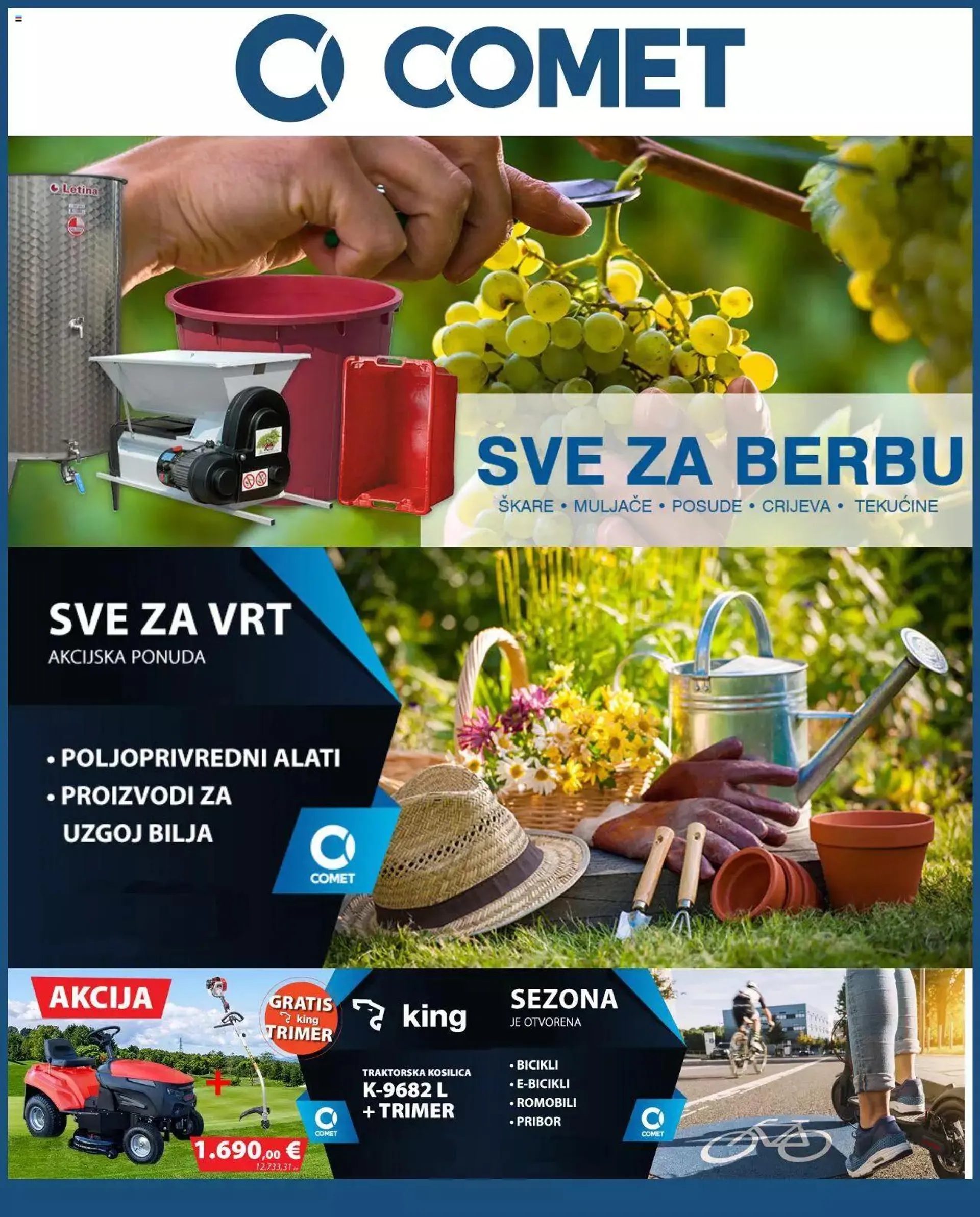 Katalog Katalog Comet od 22. kolovoza do 29. kolovoza 2023. - Pregled Stranica 1