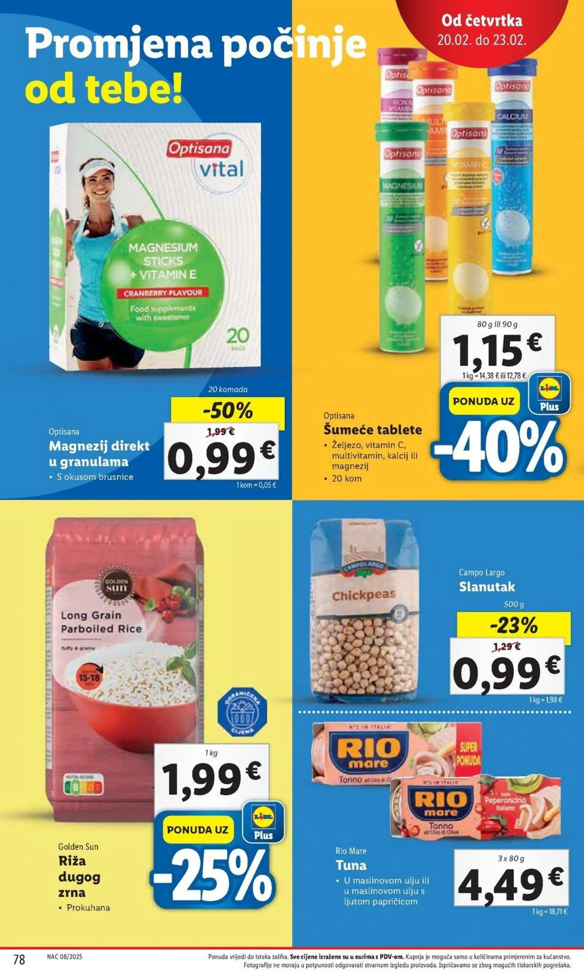 Katalog Lidl katalog do 23.02.2025 od 13. veljače do 23. veljače 2025. - Pregled Stranica 78