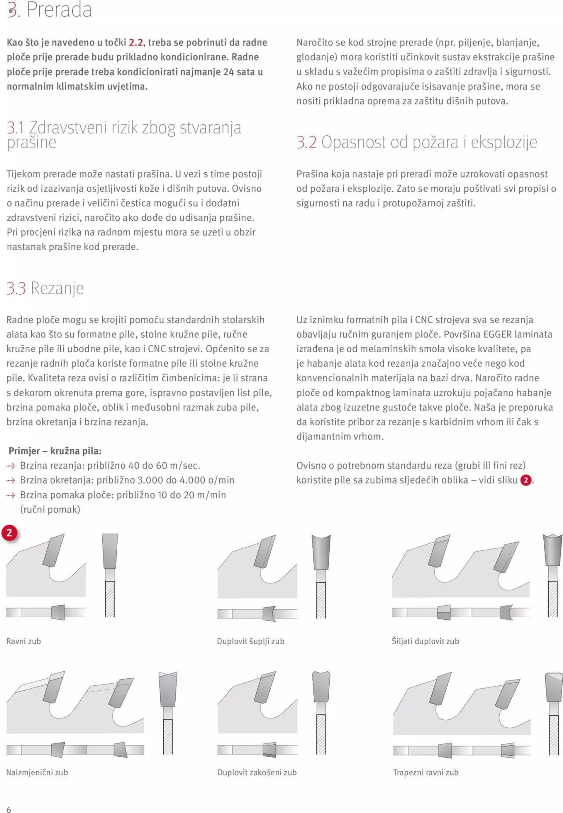 Katalog Katalog Egger radne ploče - Upute za preradu i dodaci Elgrad od 1. travnja do 31. prosinca 2024. - Pregled Stranica 6