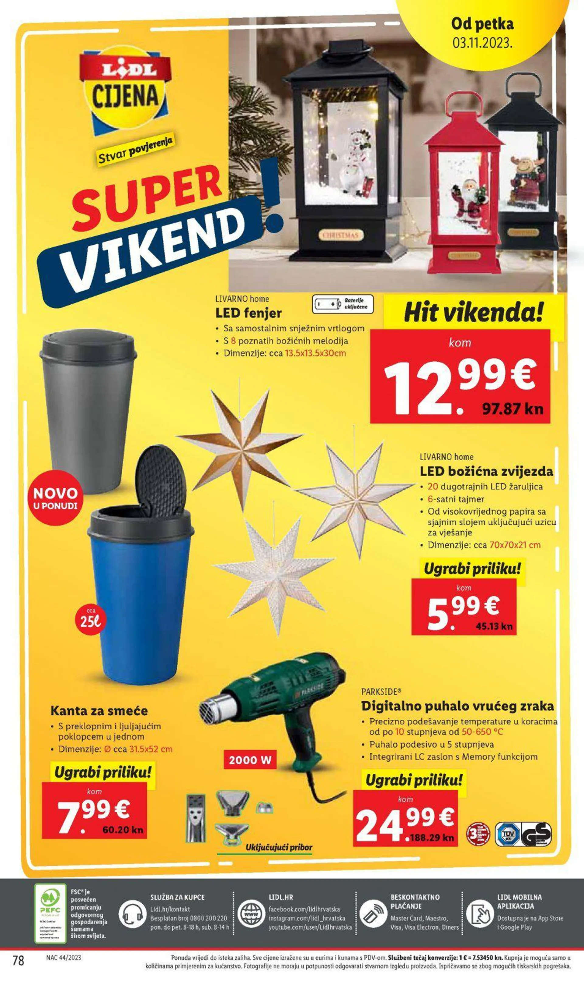 Katalog Lidl katalog do 05.11.2023 od 26. listopada do 5. studenoga 2023. - Pregled Stranica 78