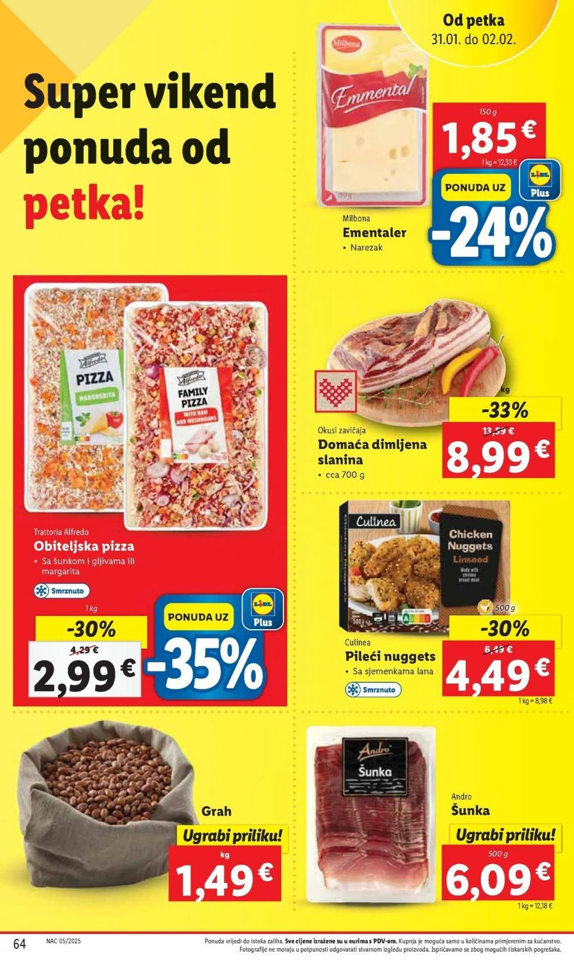 Katalog Lidl katalog do 02.02.2025 od 23. siječnja do 2. veljače 2025. - Pregled Stranica 64