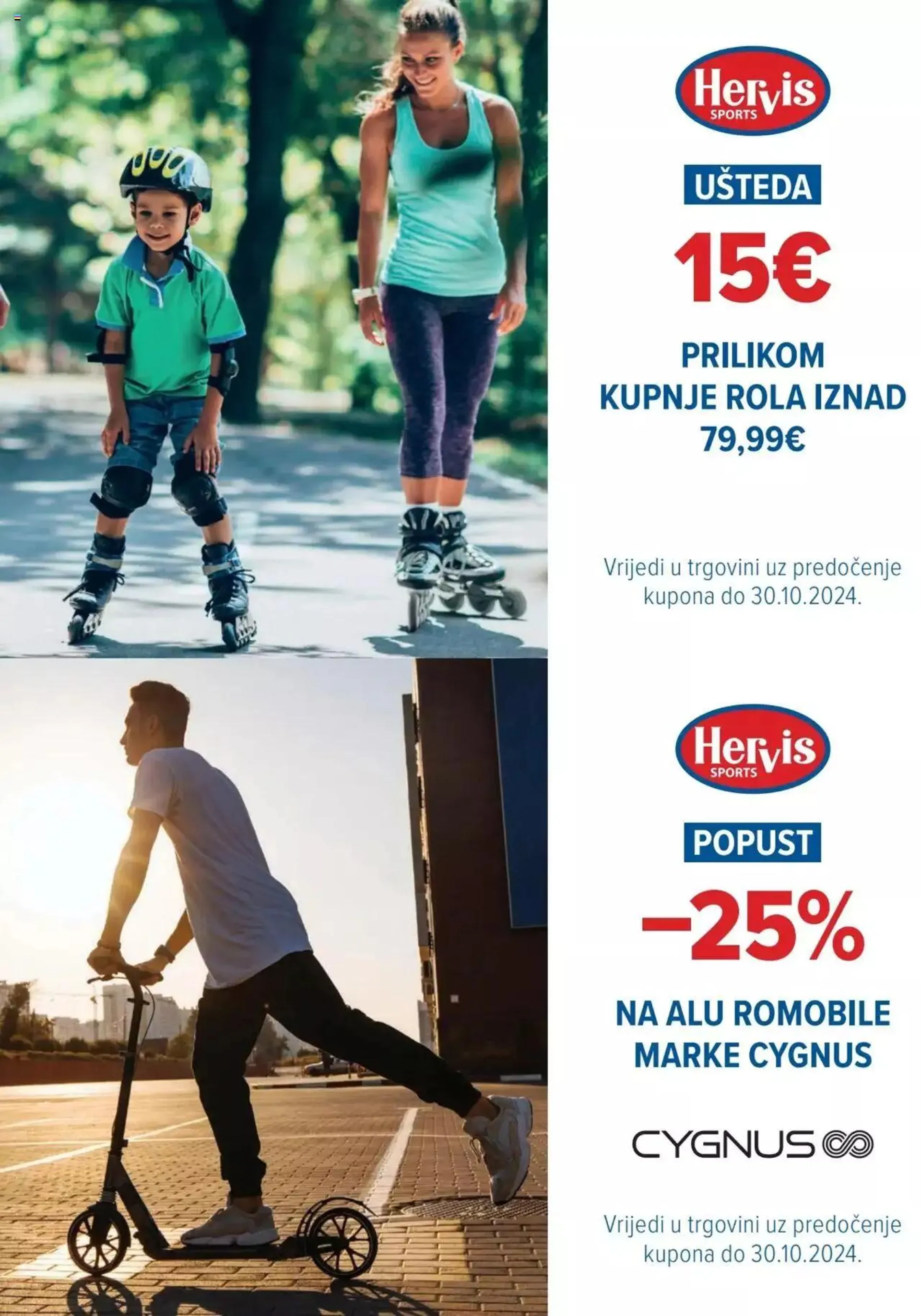 Katalog Knižica Pogodnosti 2024 Hervis od 31. svibnja do 30. listopada 2024. - Pregled Stranica 29