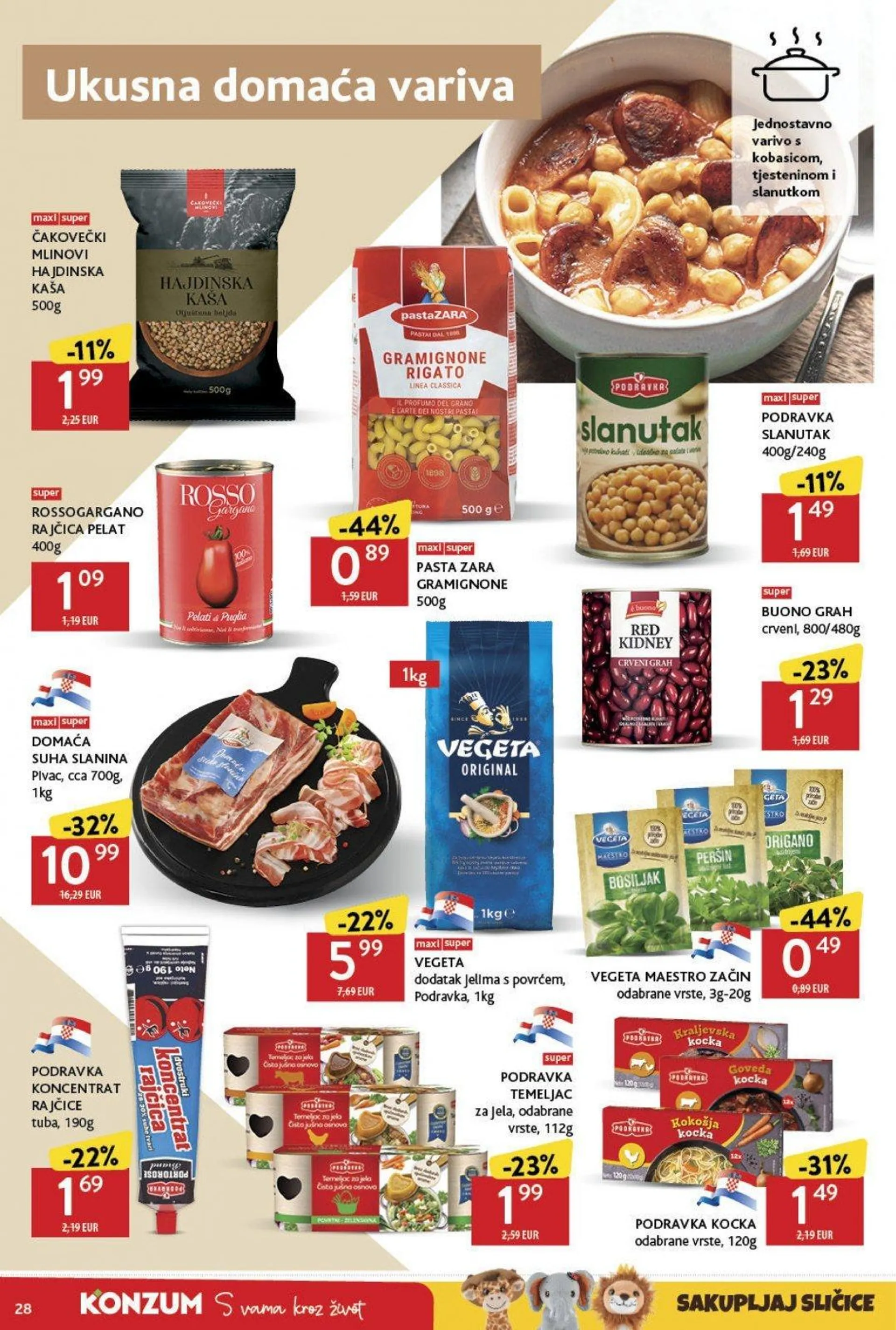 Katalog Konzum katalog do 26.02.2025 od 20. veljače do 26. veljače 2025. - Pregled Stranica 28