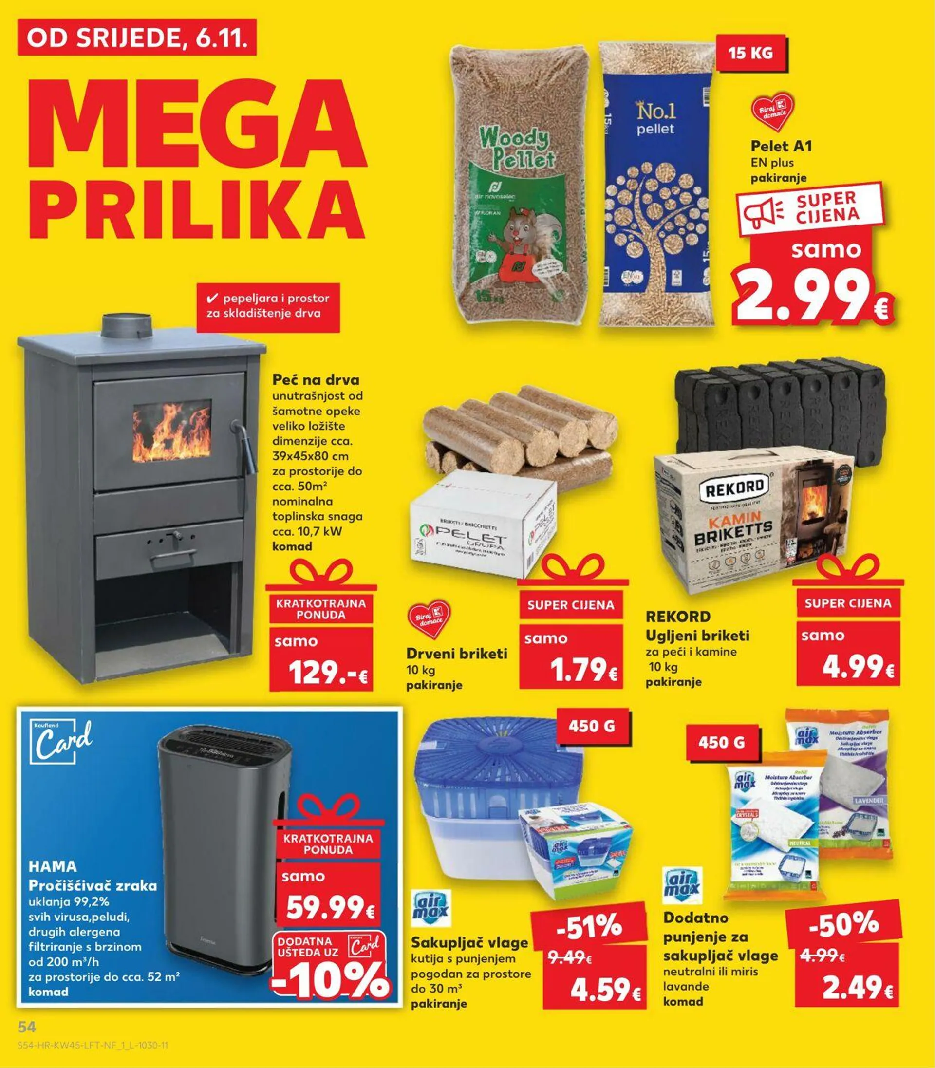 Katalog Kaufland od 6. studenoga do 12. studenoga 2024. - Pregled Stranica 54