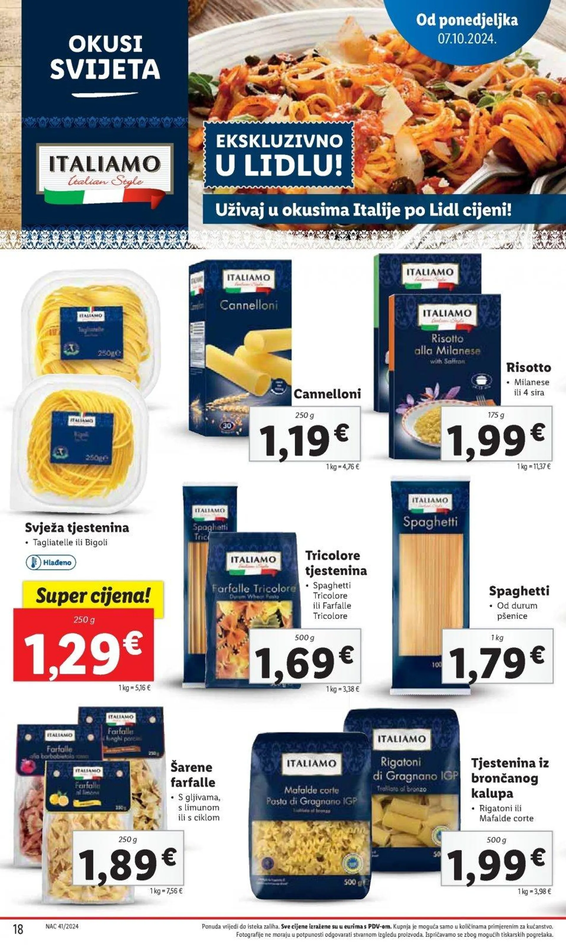 Katalog Lidl katalog do 13.10.2024 od 3. listopada do 13. listopada 2024. - Pregled Stranica 18