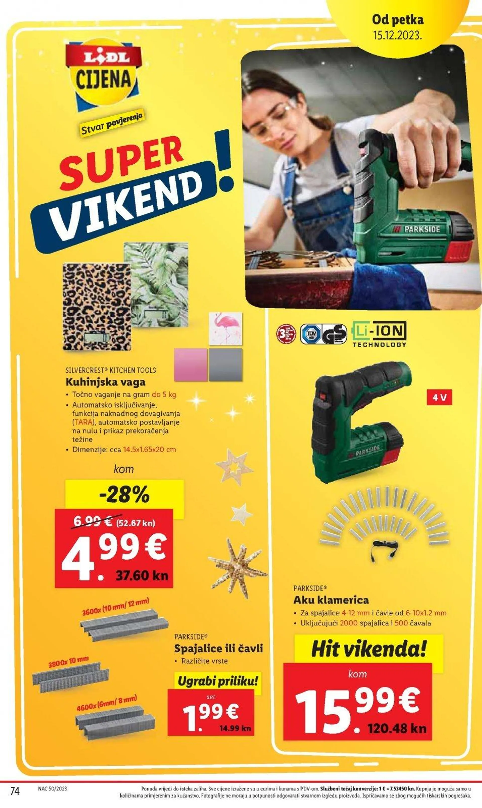 Katalog Lidl katalog do 17.12.2023 od 7. prosinca do 17. prosinca 2023. - Pregled Stranica 74