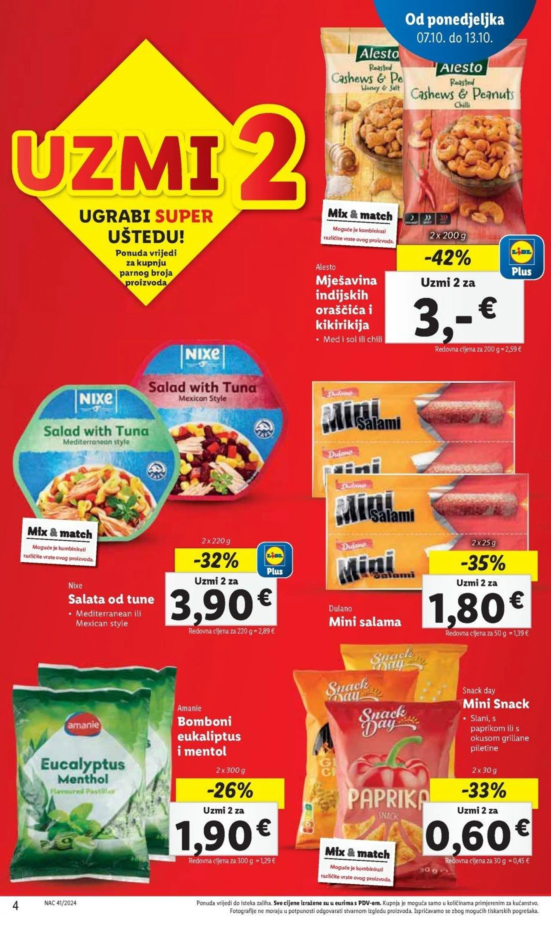 Katalog Lidl katalog do 13.10.2024 od 3. listopada do 13. listopada 2024. - Pregled Stranica 4