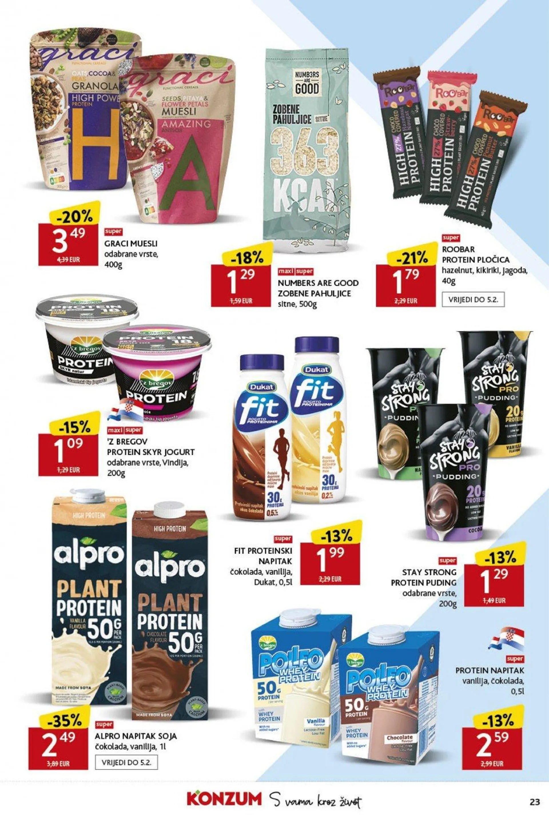 Katalog Konzum katalog do 29.01.2025 od 23. siječnja do 29. siječnja 2025. - Pregled Stranica 23