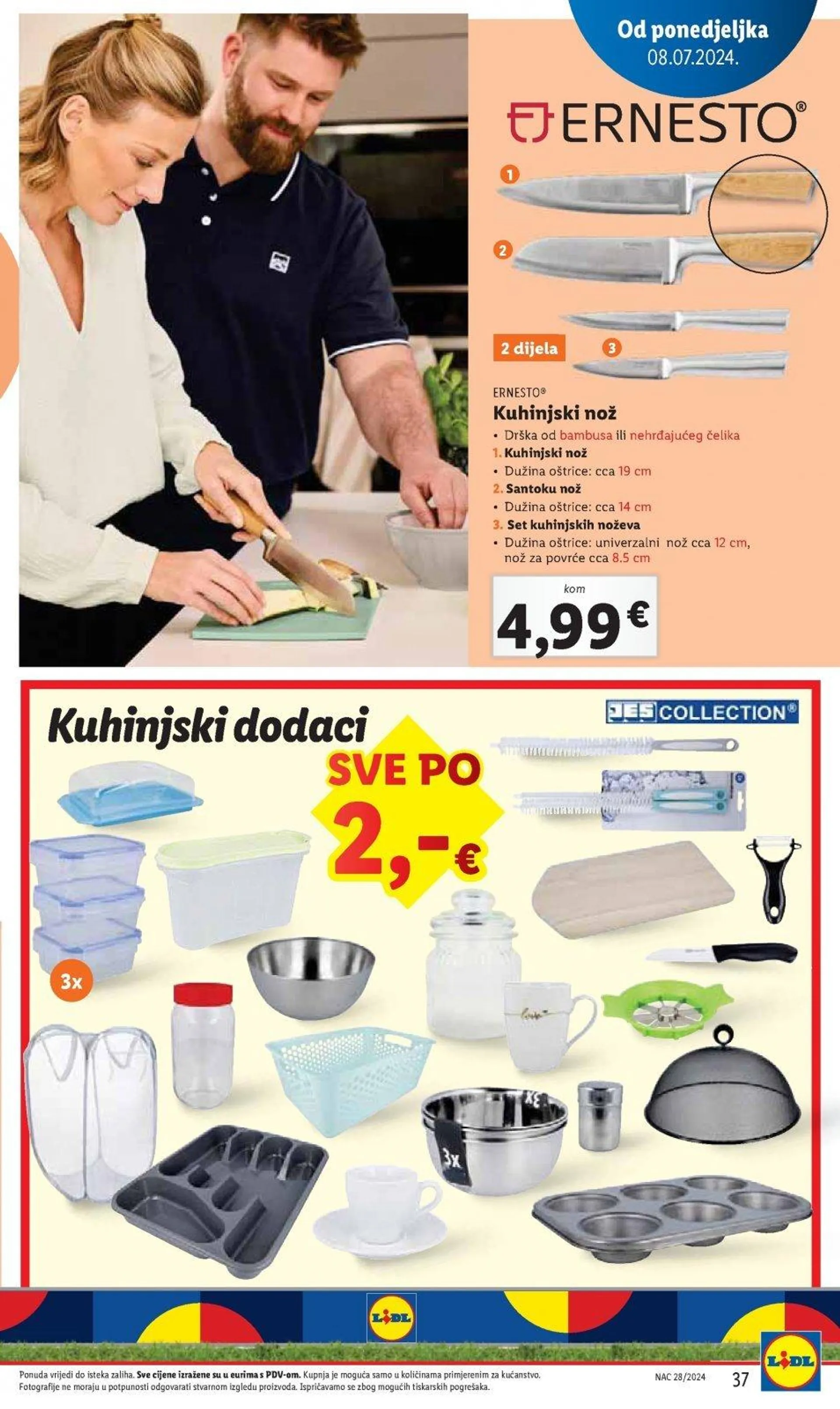 Katalog Lidl katalog do 14.07.2024 od 4. srpnja do 14. srpnja 2024. - Pregled Stranica 37