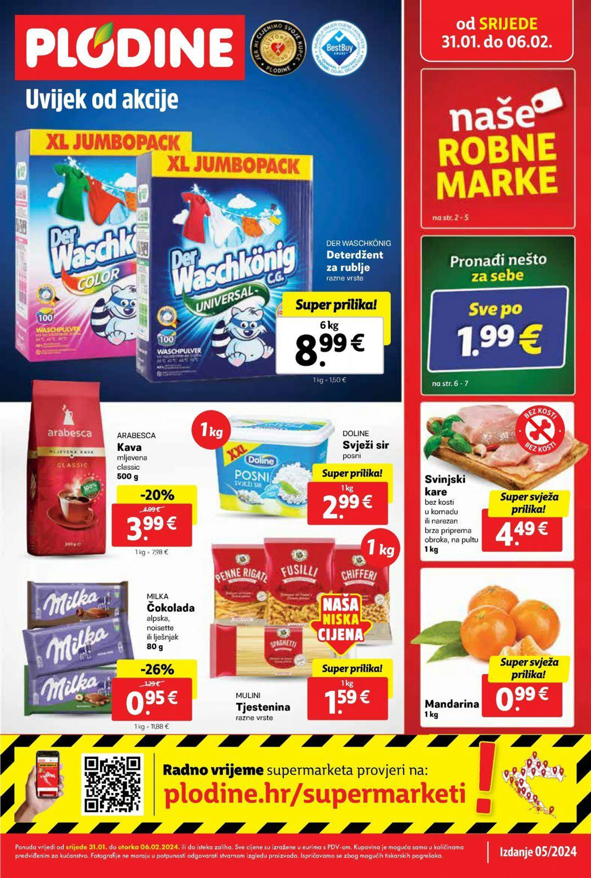 Katalog Plodine katalog do 06.02.2024 od 31. siječnja do 6. veljače 2024. - Pregled Stranica 1