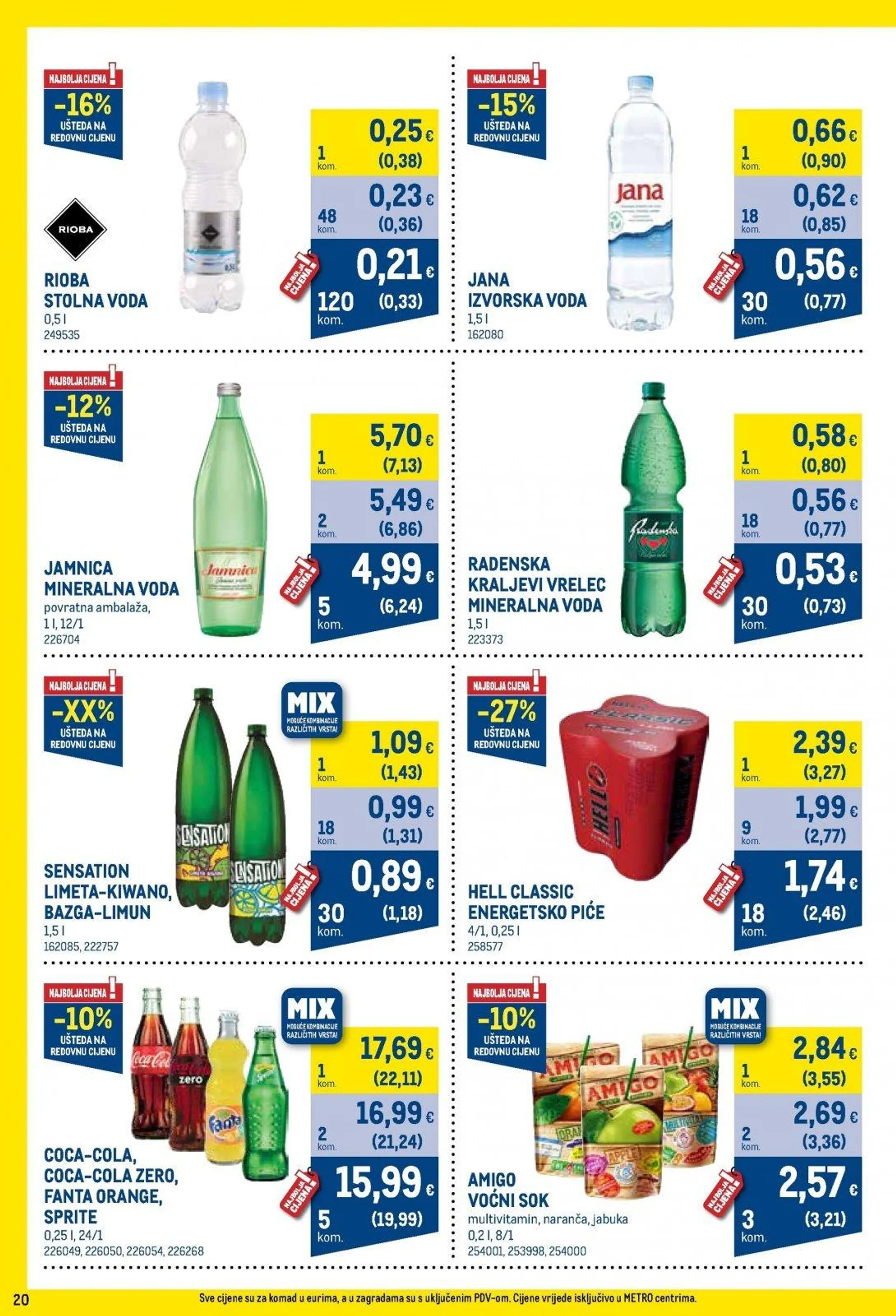 Katalog Metro katalog do 02.12.2024 od 6. studenoga do 2. prosinca 2024. - Pregled Stranica 20