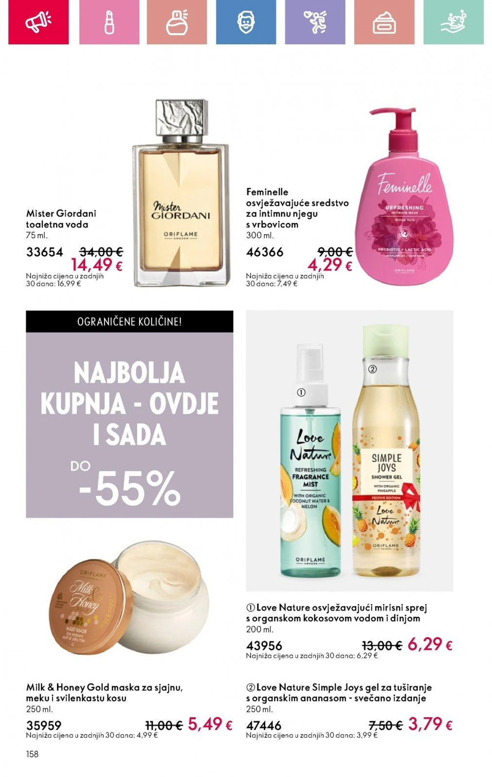 Katalog Oriflame katalog do 08.03.2025 od 20. veljače do 8. ožujka 2025. - Pregled Stranica 158