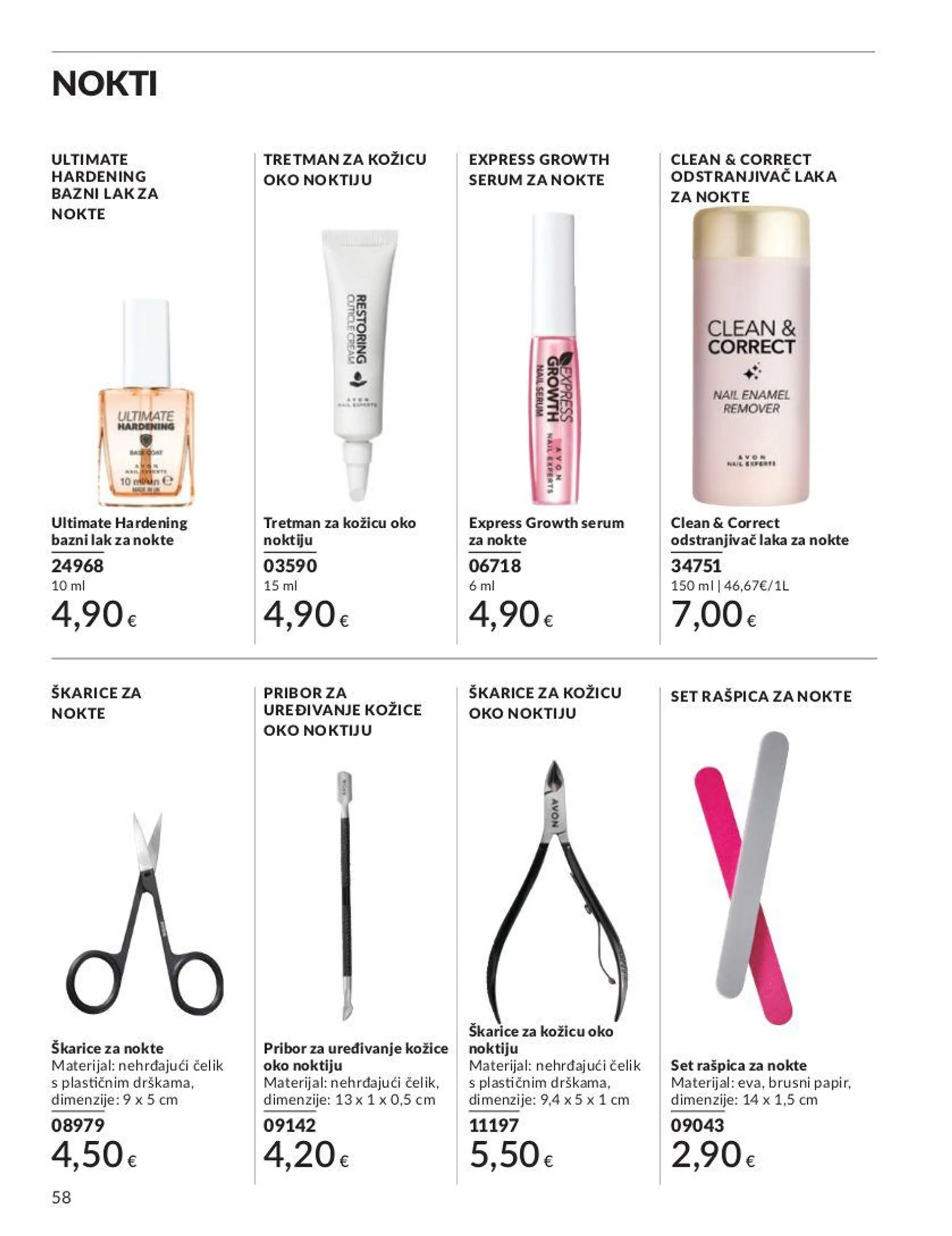 Katalog Avon od 2. listopada do 10. studenoga 2024. - Pregled Stranica 58