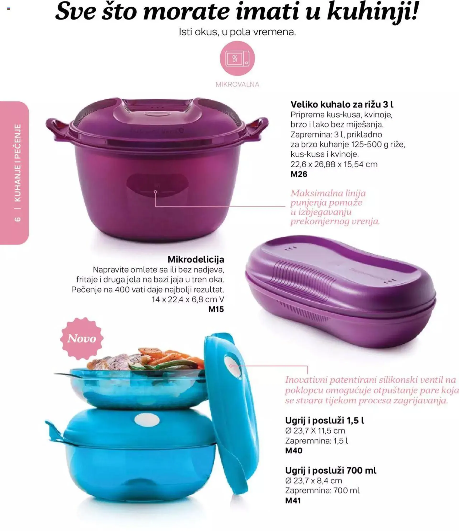 Katalog Katalog Tupperware - Jesen/Zima 2022 od 29. kolovoza do 31. prosinca 2023. - Pregled Stranica 6