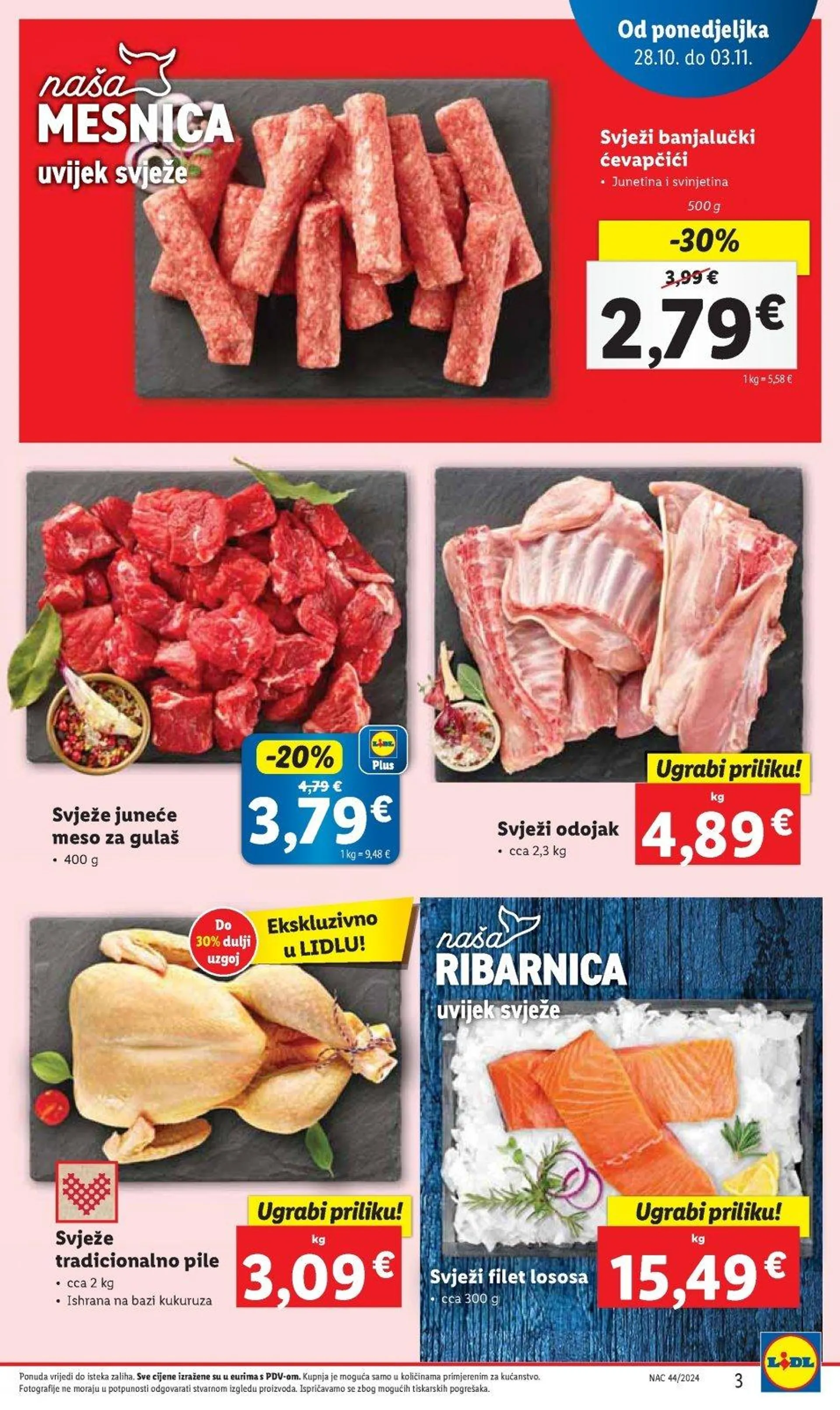 Katalog Lidl katalog do 03.11.2024 od 25. listopada do 3. studenoga 2024. - Pregled Stranica 3