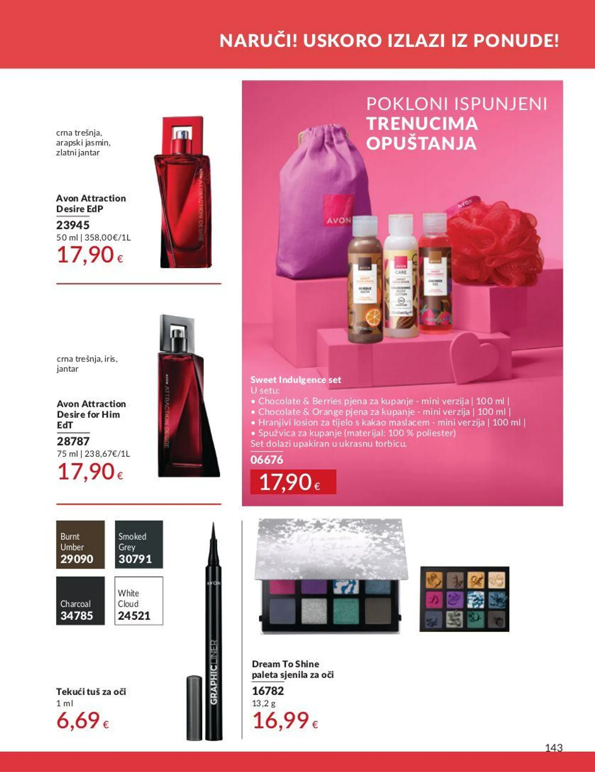 Katalog Avon od 3. siječnja do 17. siječnja 2025. - Pregled Stranica 143