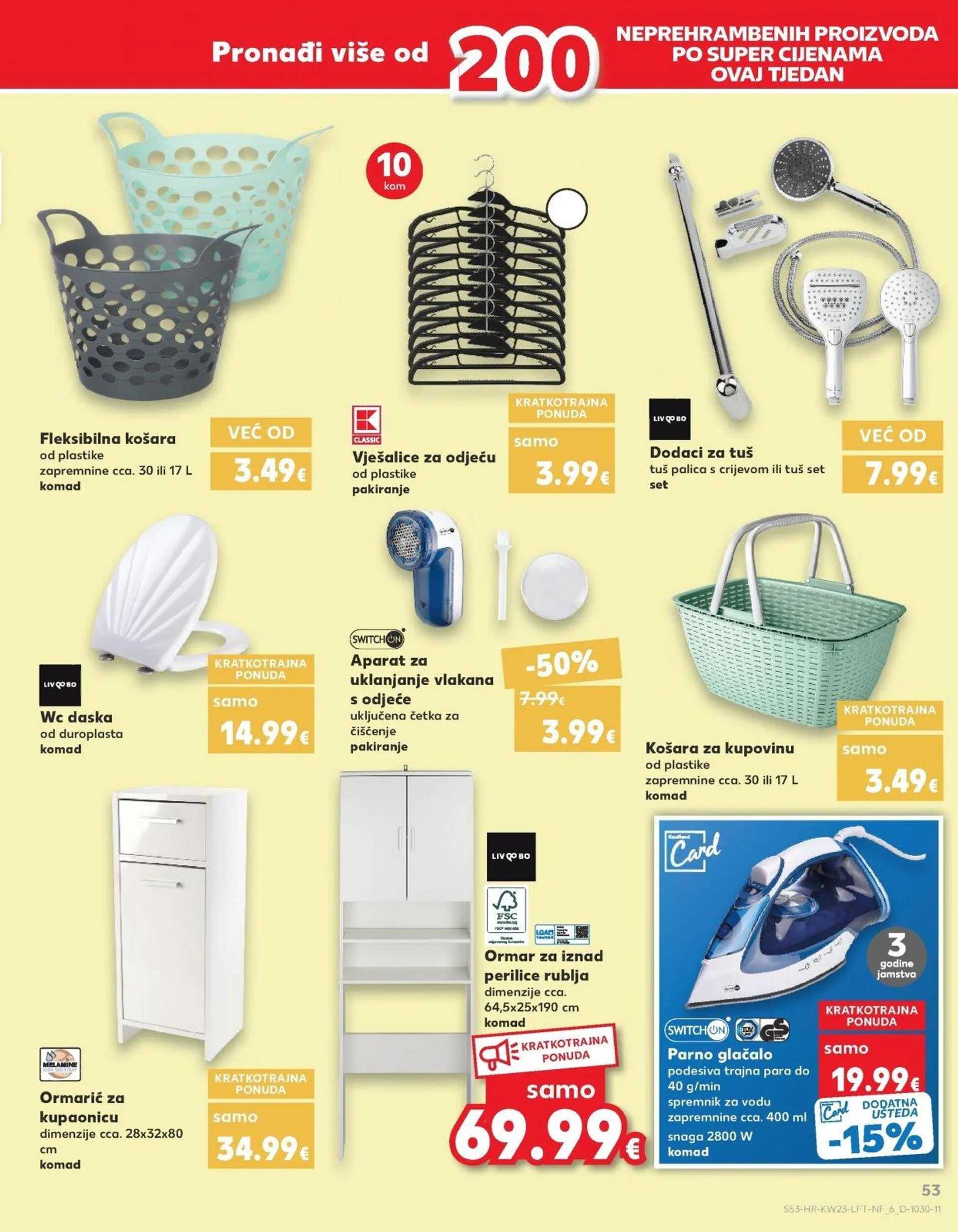 Katalog Kaufland katalog do 11.06.2024 od 5. lipnja do 11. lipnja 2024. - Pregled Stranica 53