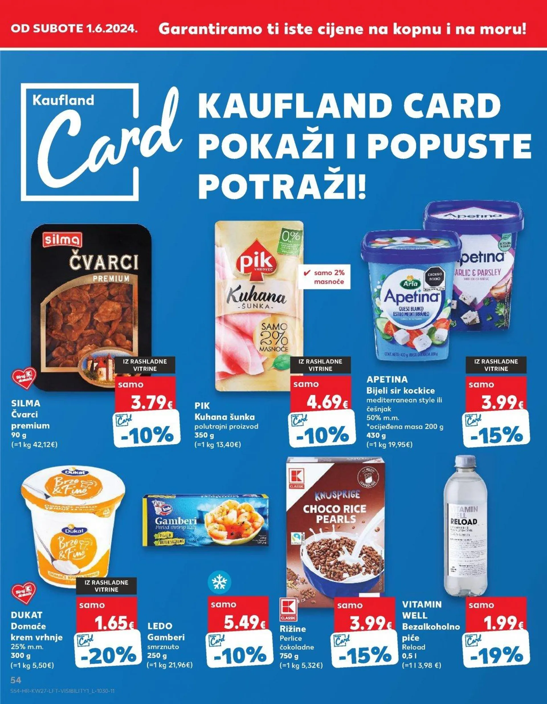 Katalog Kaufland katalog do 09.07.2024 od 3. srpnja do 9. srpnja 2024. - Pregled Stranica 54