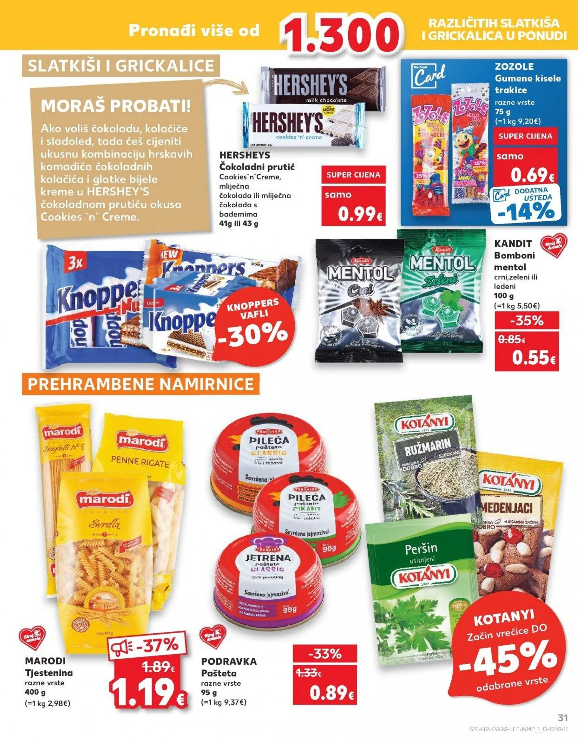 Katalog Kaufland katalog do 11.06.2024 od 5. lipnja do 11. lipnja 2024. - Pregled Stranica 31