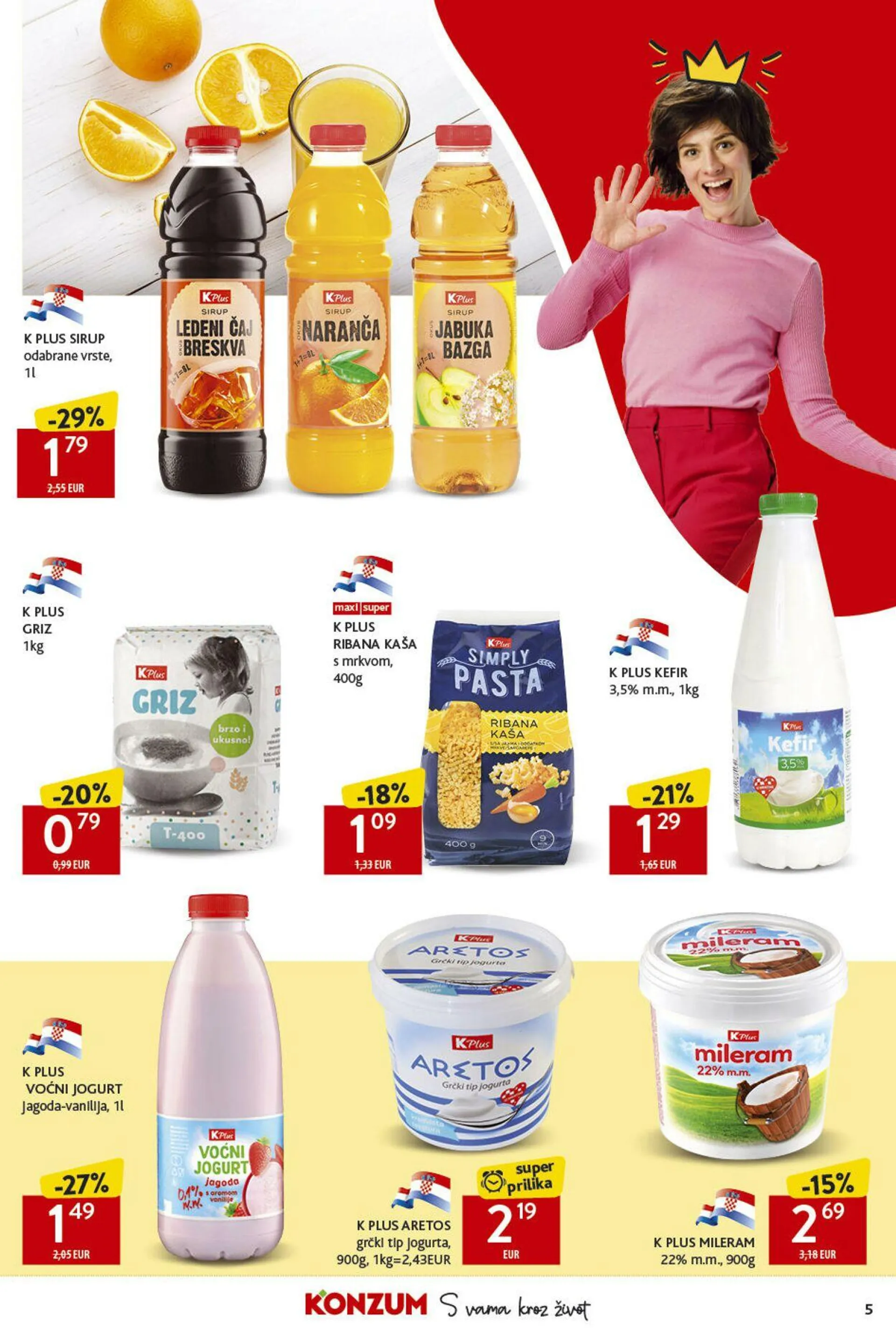 Katalog Konzum od 8. siječnja do 15. siječnja 2025. - Pregled Stranica 5