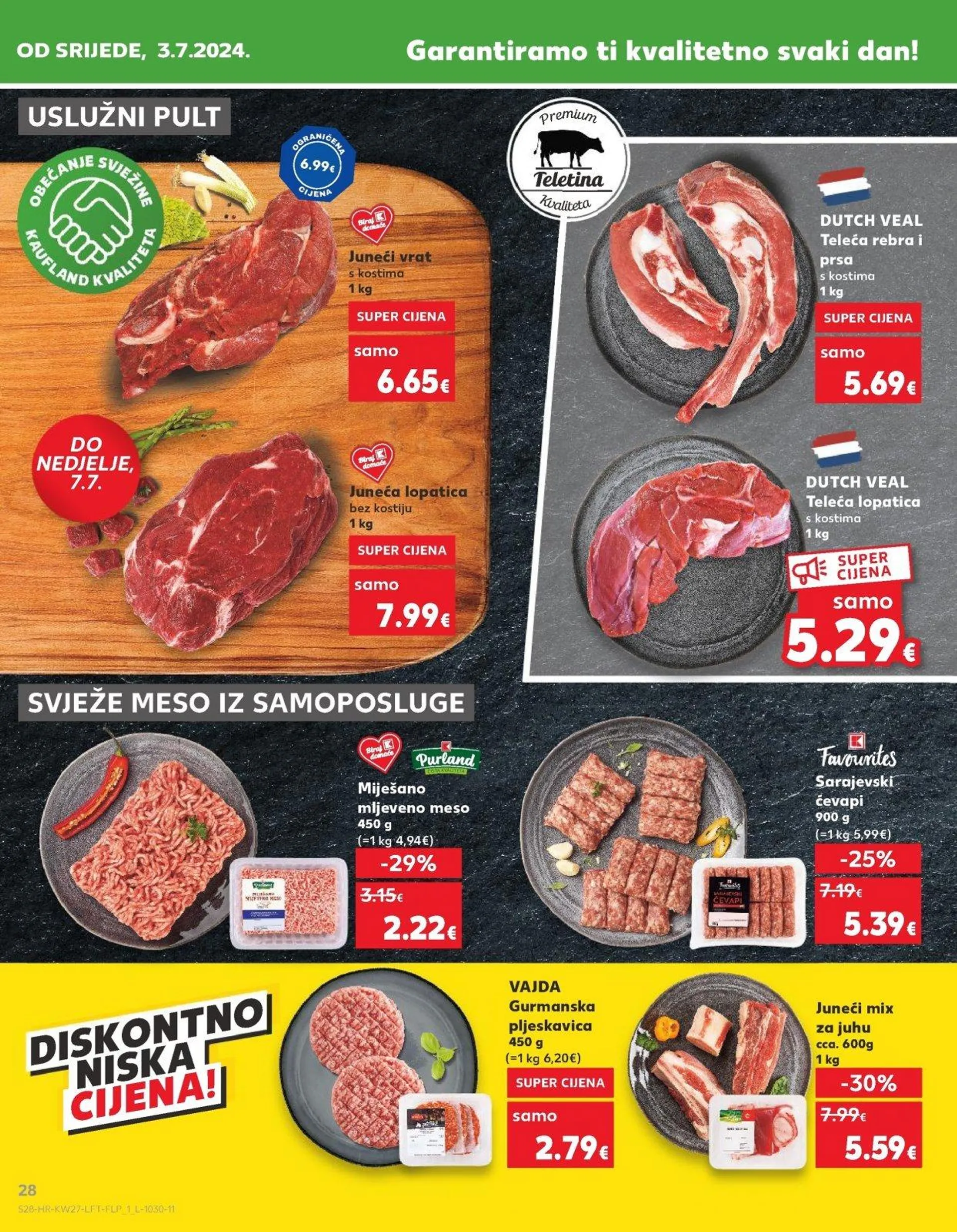 Katalog Kaufland katalog do 09.07.2024 od 3. srpnja do 9. srpnja 2024. - Pregled Stranica 28