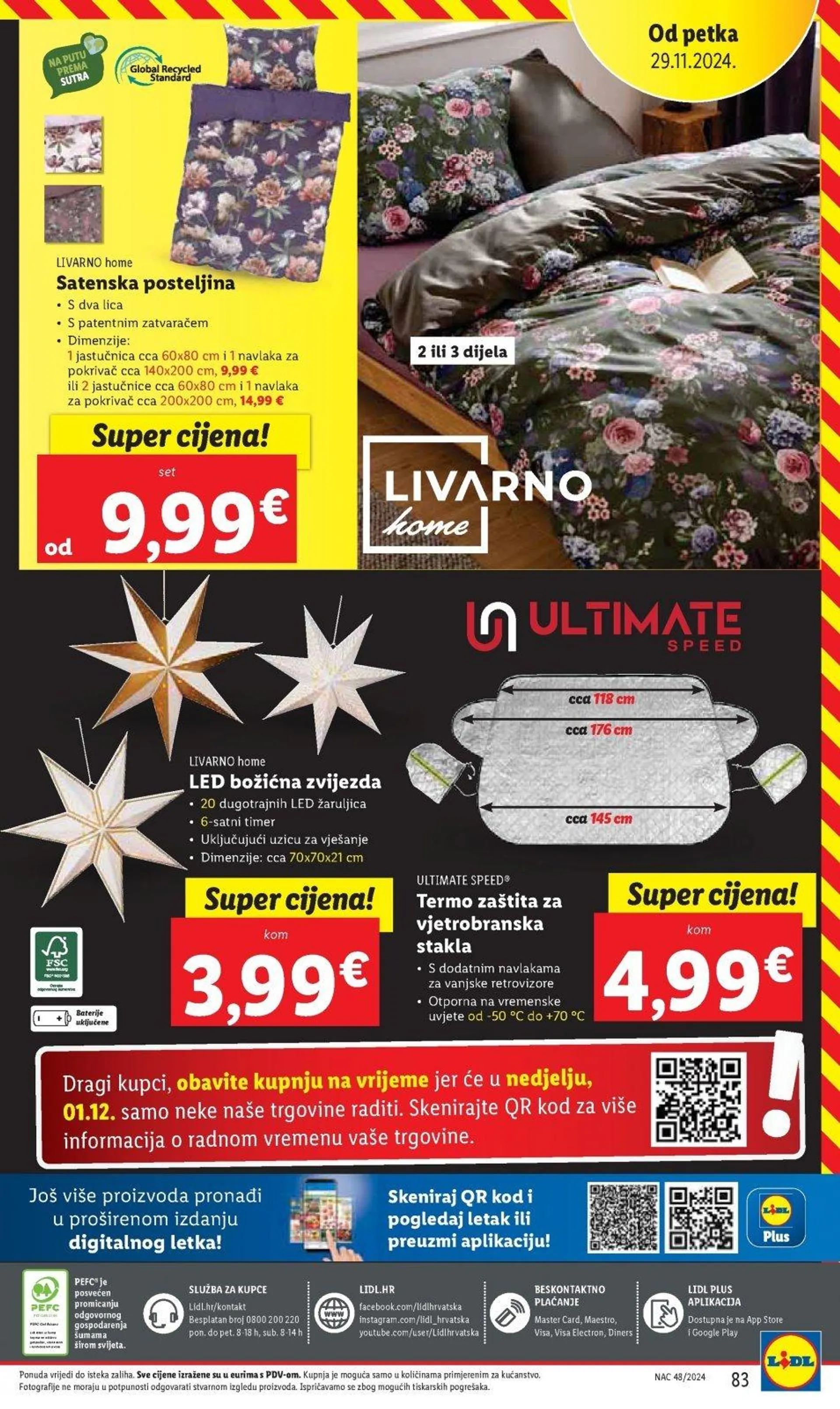 Katalog Lidl katalog do 01.12.2024 od 21. studenoga do 1. prosinca 2024. - Pregled Stranica 83