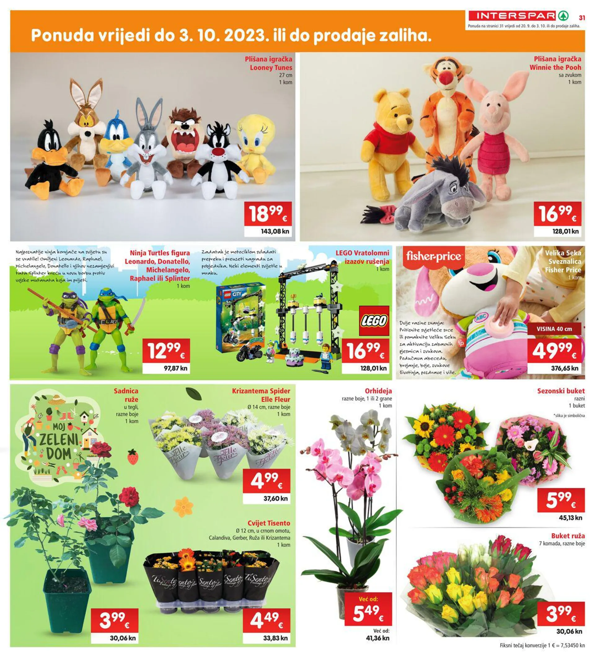 Katalog Interspar od 20. rujna do 26. rujna 2023. - Pregled Stranica 31