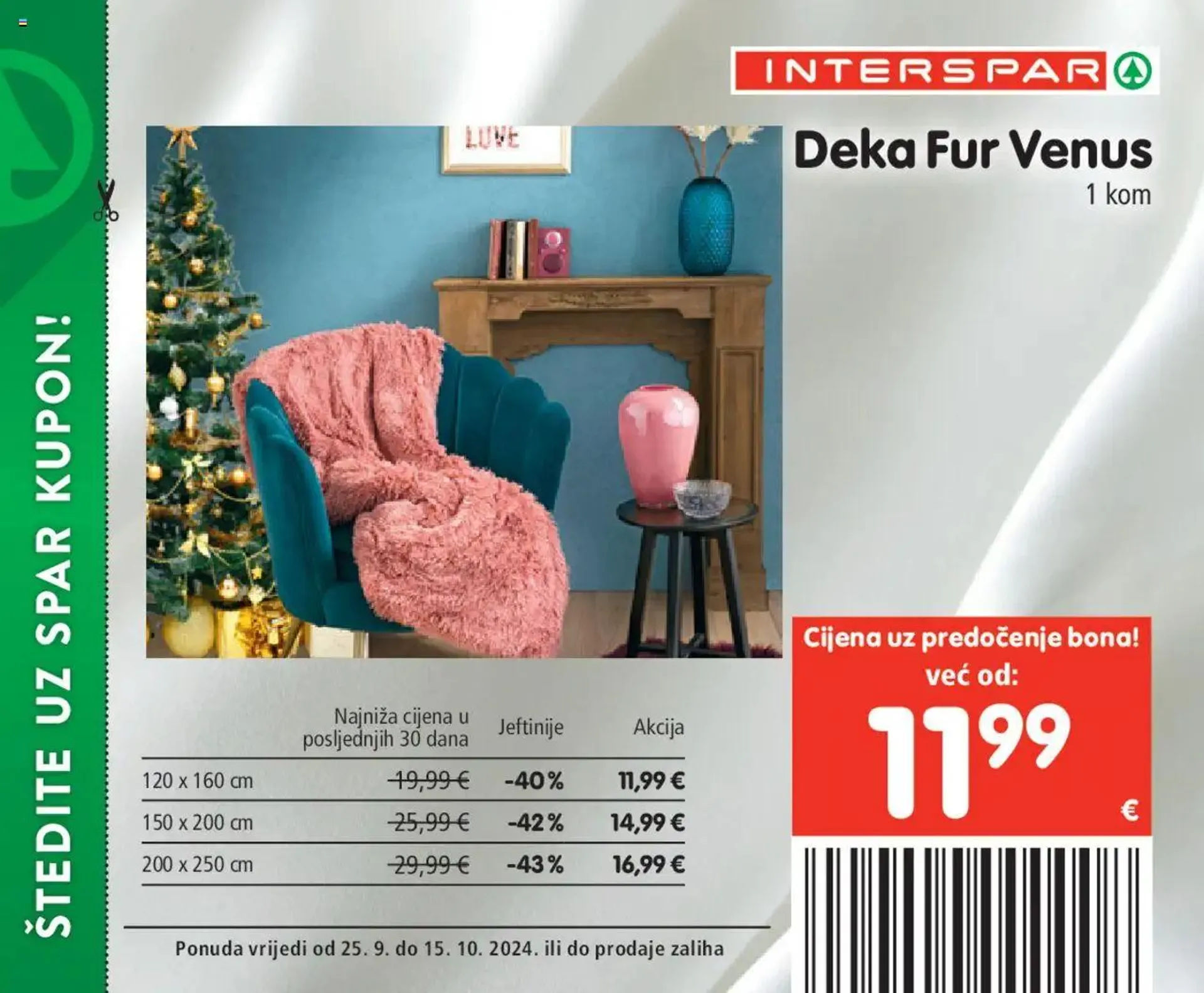 Katalog Posebne pogodnosti Interspar od 25. rujna do 15. listopada 2024. - Pregled Stranica 13