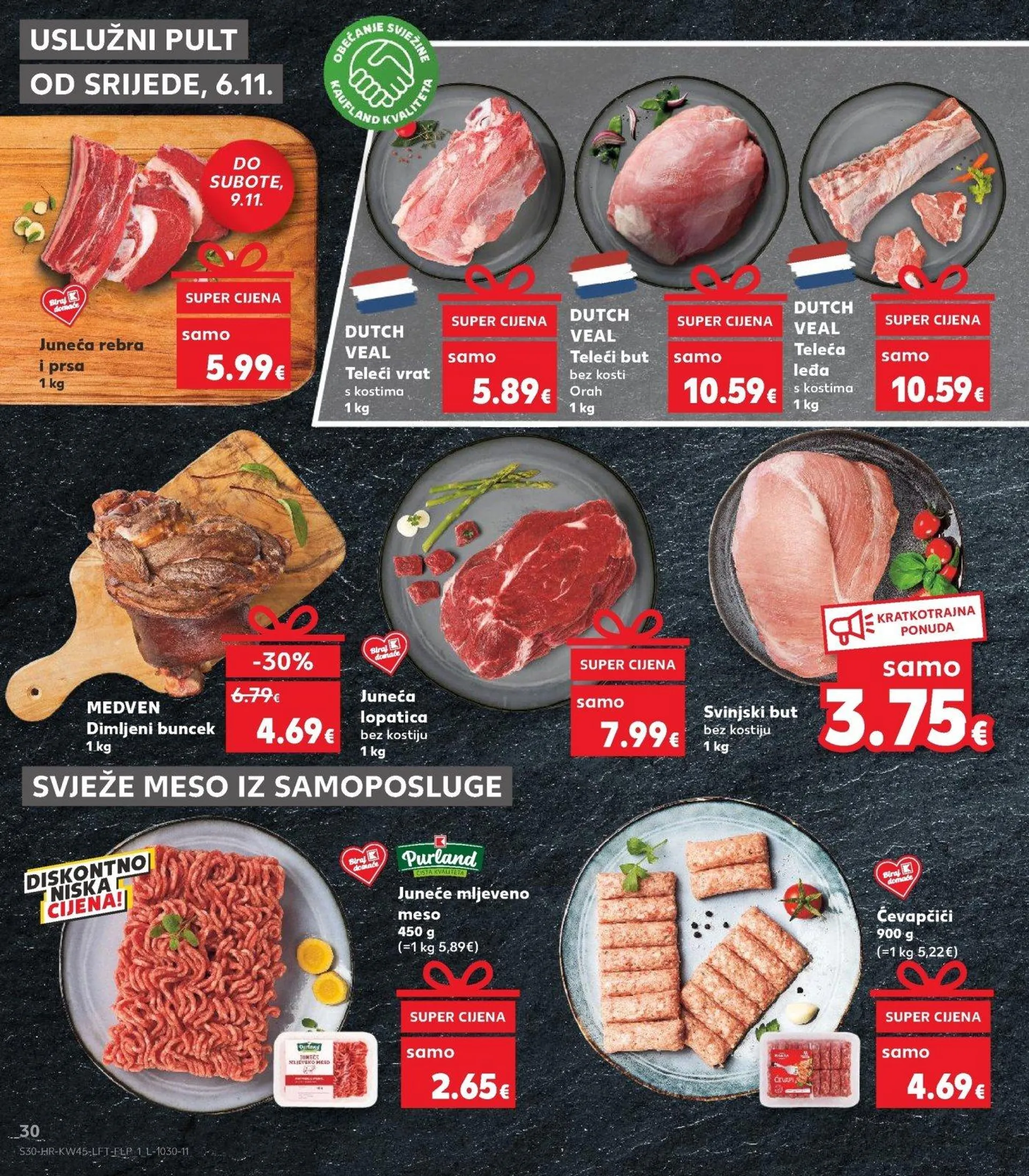 Katalog Kaufland katalog do 12.11.2024 od 6. studenoga do 12. studenoga 2024. - Pregled Stranica 30