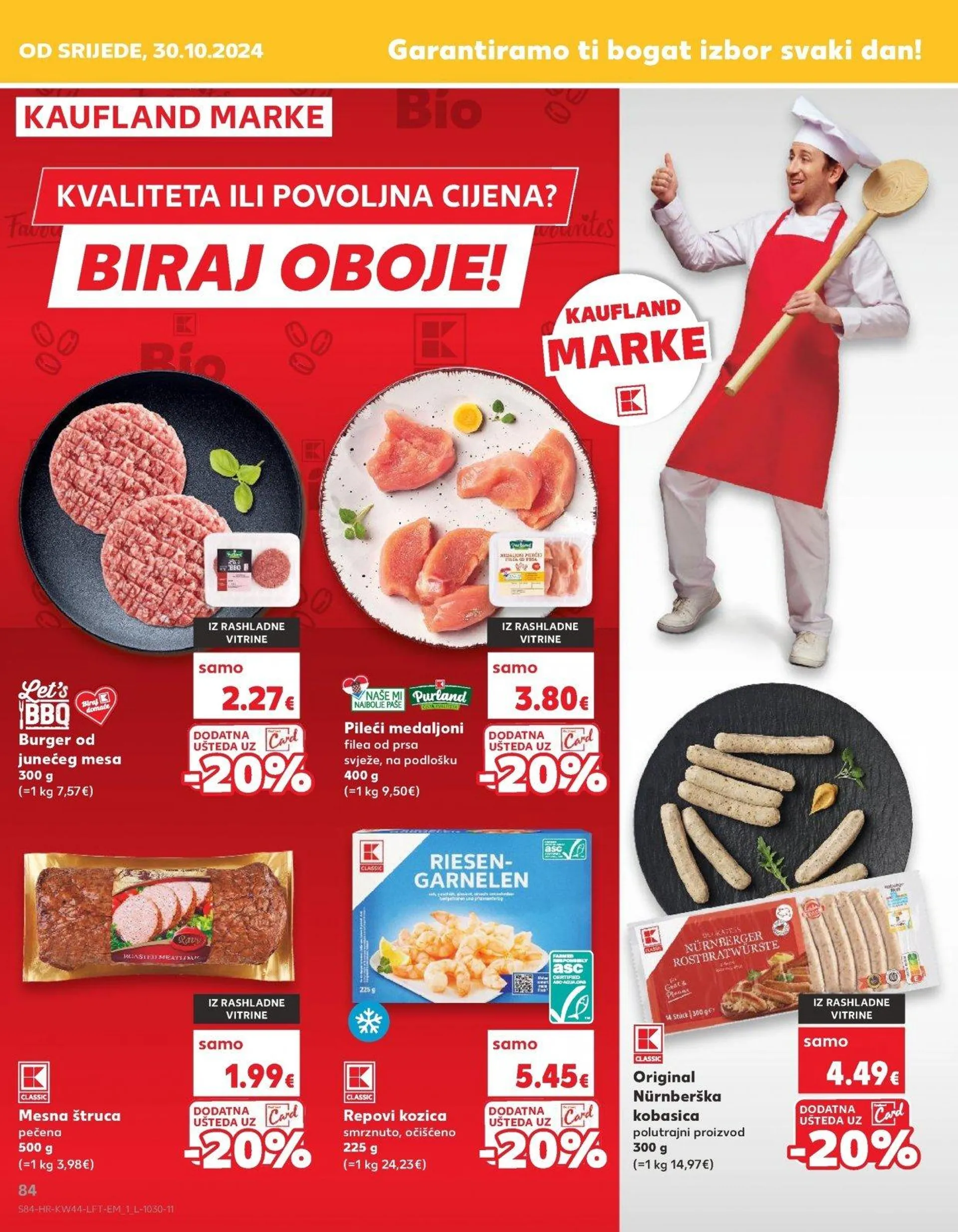 Katalog Kaufland katalog do 05.11.2024 od 30. listopada do 5. studenoga 2024. - Pregled Stranica 84