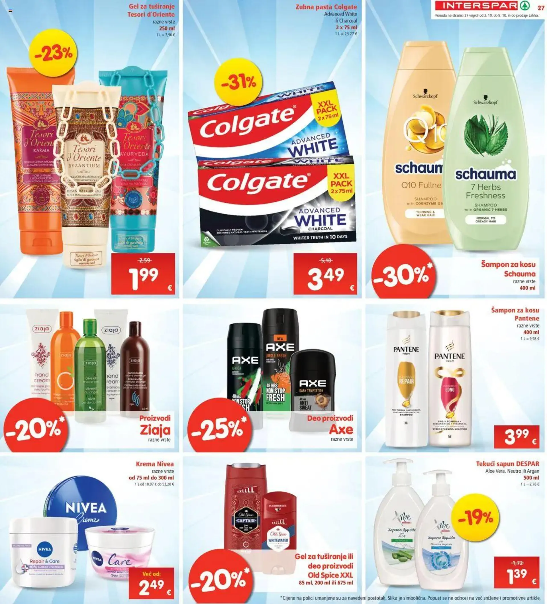 Katalog Katalog Interspar od 2. listopada do 8. listopada 2024. - Pregled Stranica 27