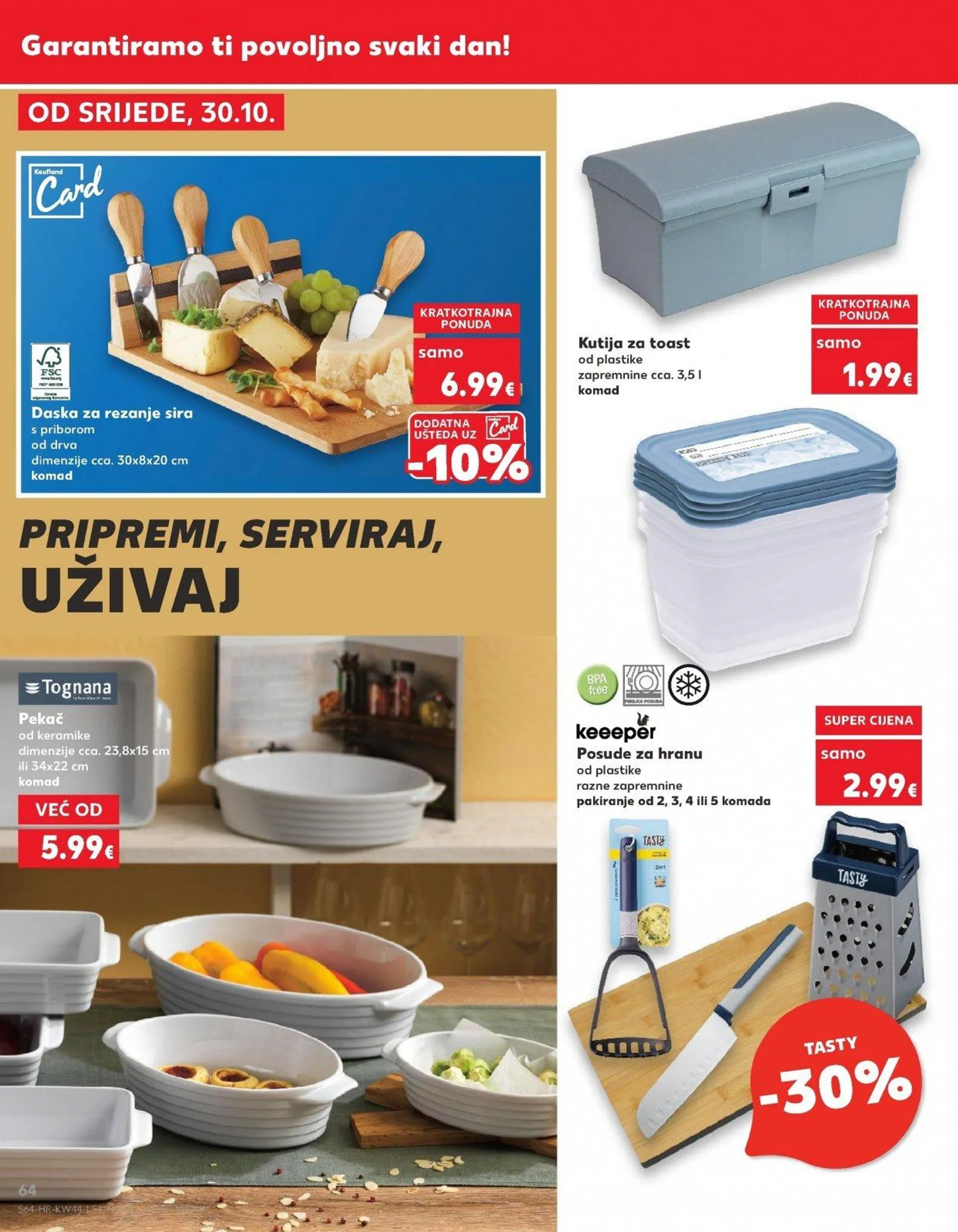 Katalog Kaufland katalog do 05.11.2024 od 30. listopada do 5. studenoga 2024. - Pregled Stranica 64