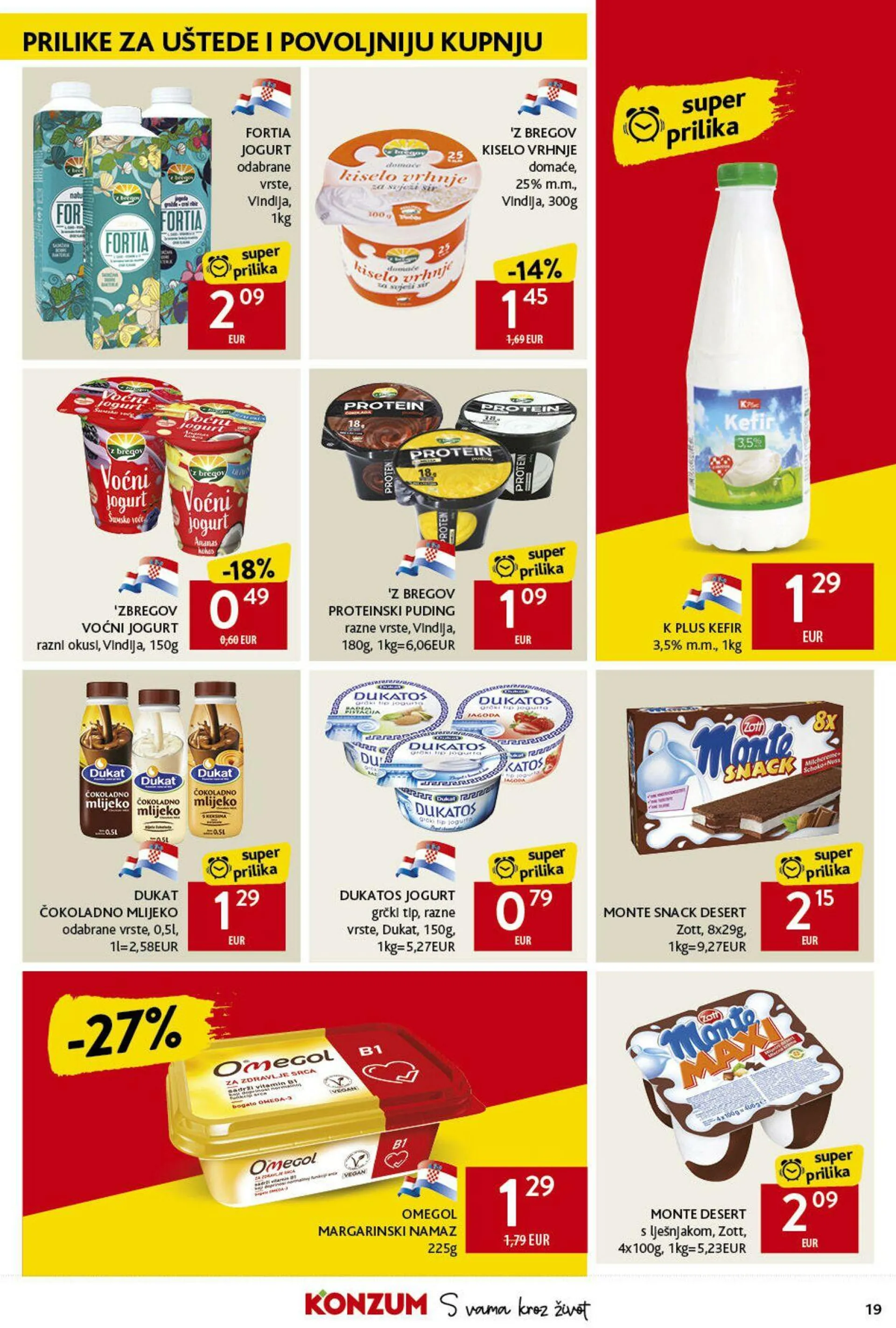 Katalog Konzum od 30. rujna do 9. listopada 2024. - Pregled Stranica 19