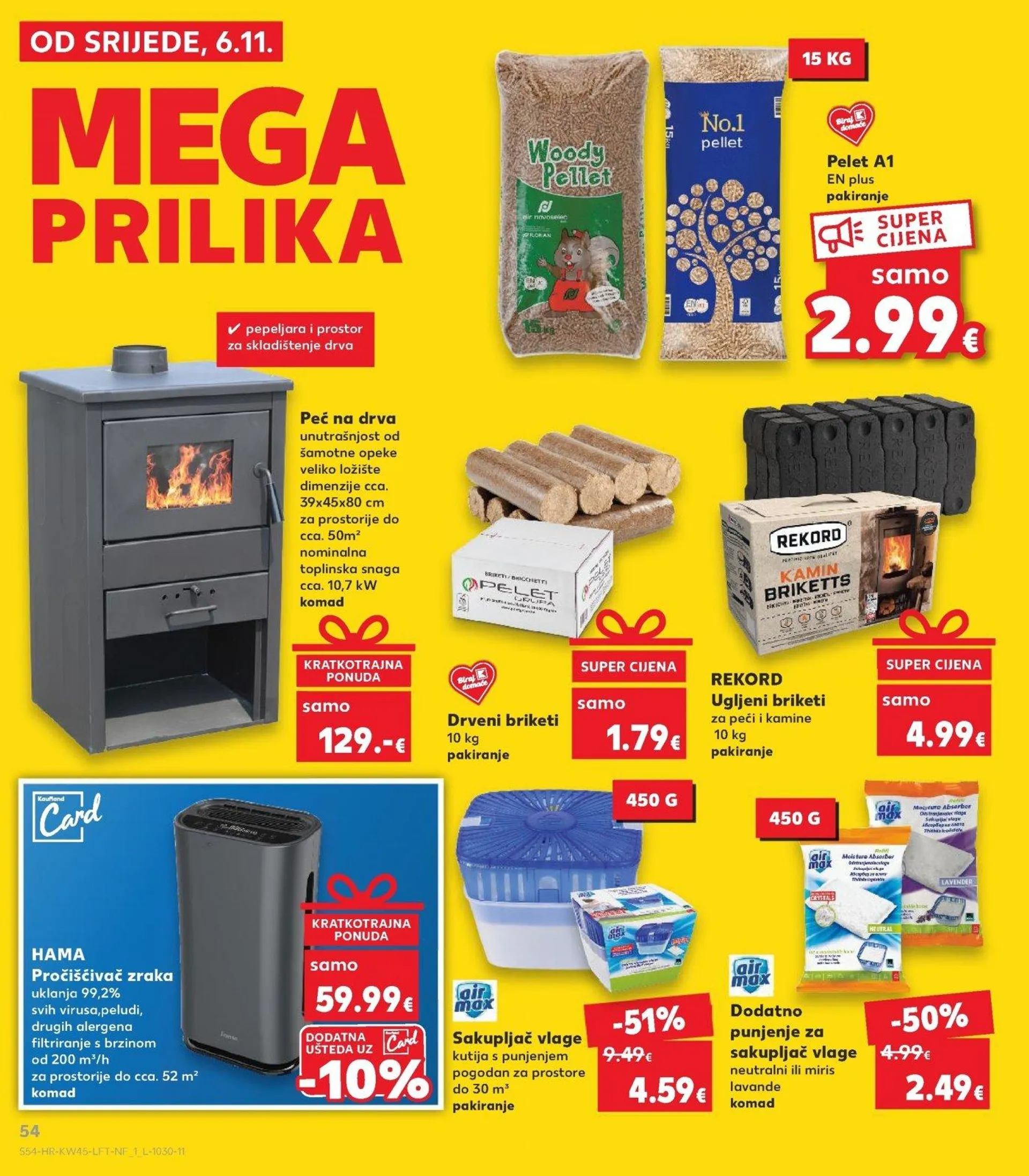 Katalog Kaufland katalog do 12.11.2024 od 6. studenoga do 12. studenoga 2024. - Pregled Stranica 54