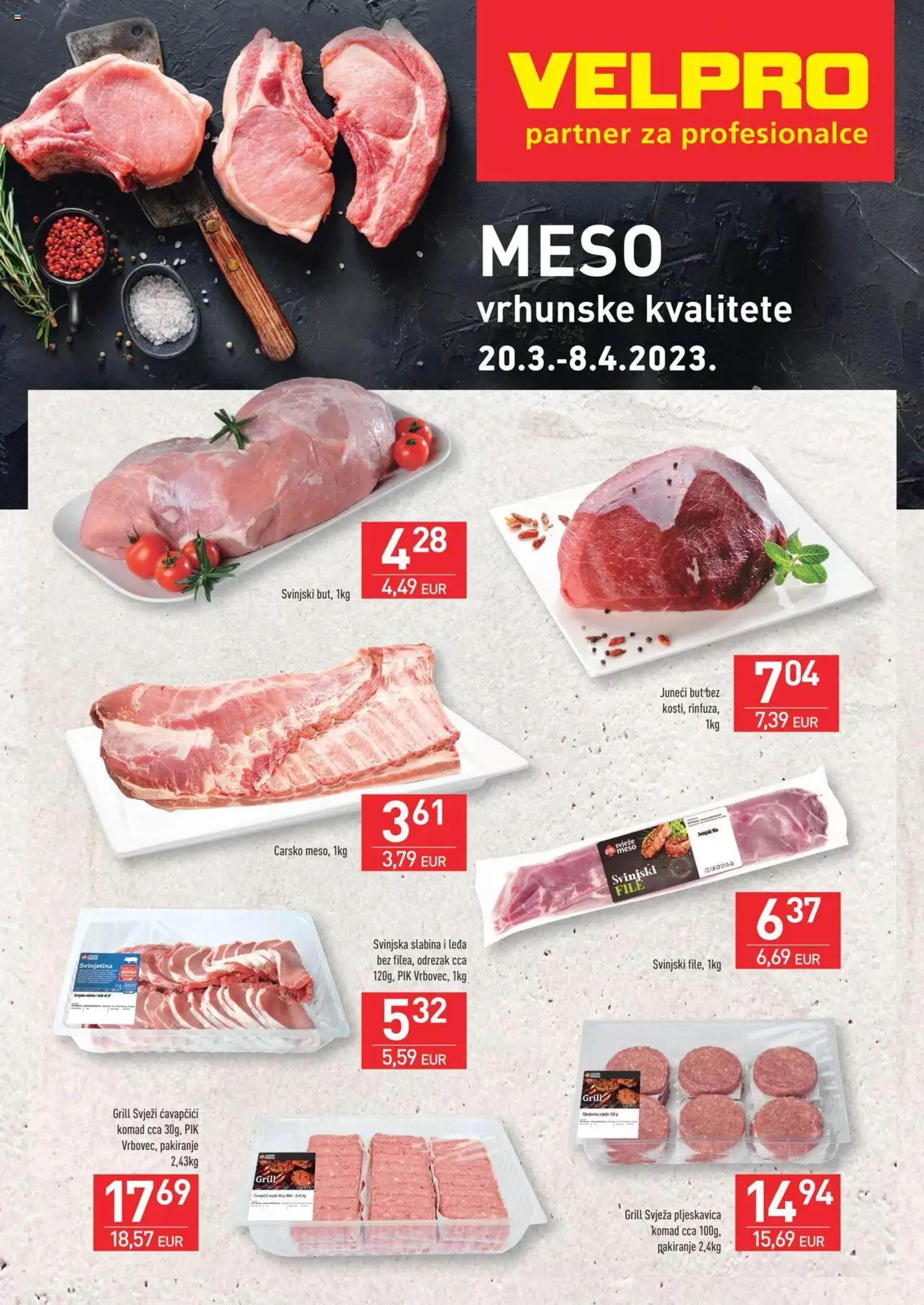 Akcijska ponuda mesa Velpro - 0