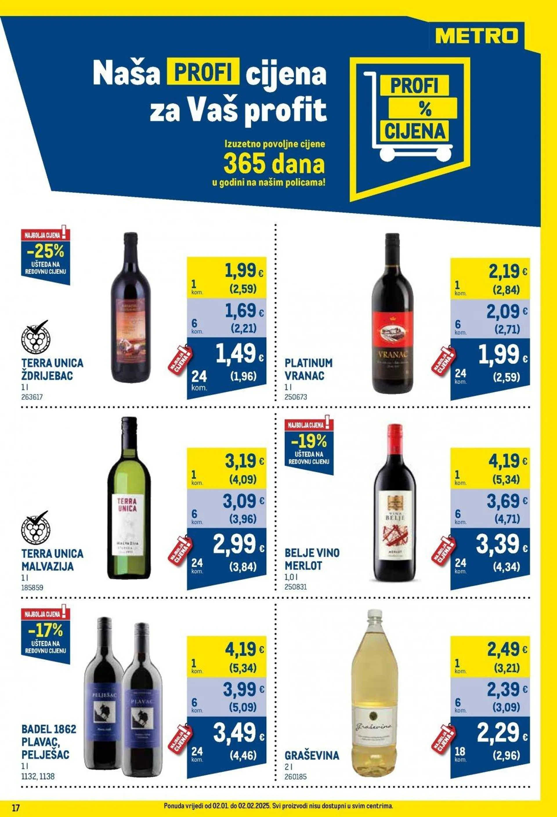 Katalog Metro katalog do 31.01.2025 od 9. siječnja do 31. siječnja 2025. - Pregled Stranica 17