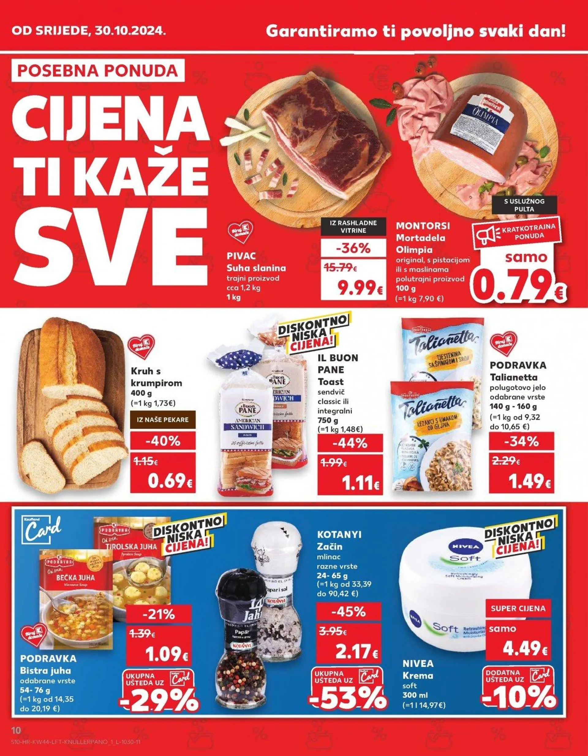 Katalog Kaufland katalog do 05.11.2024 od 30. listopada do 5. studenoga 2024. - Pregled Stranica 10