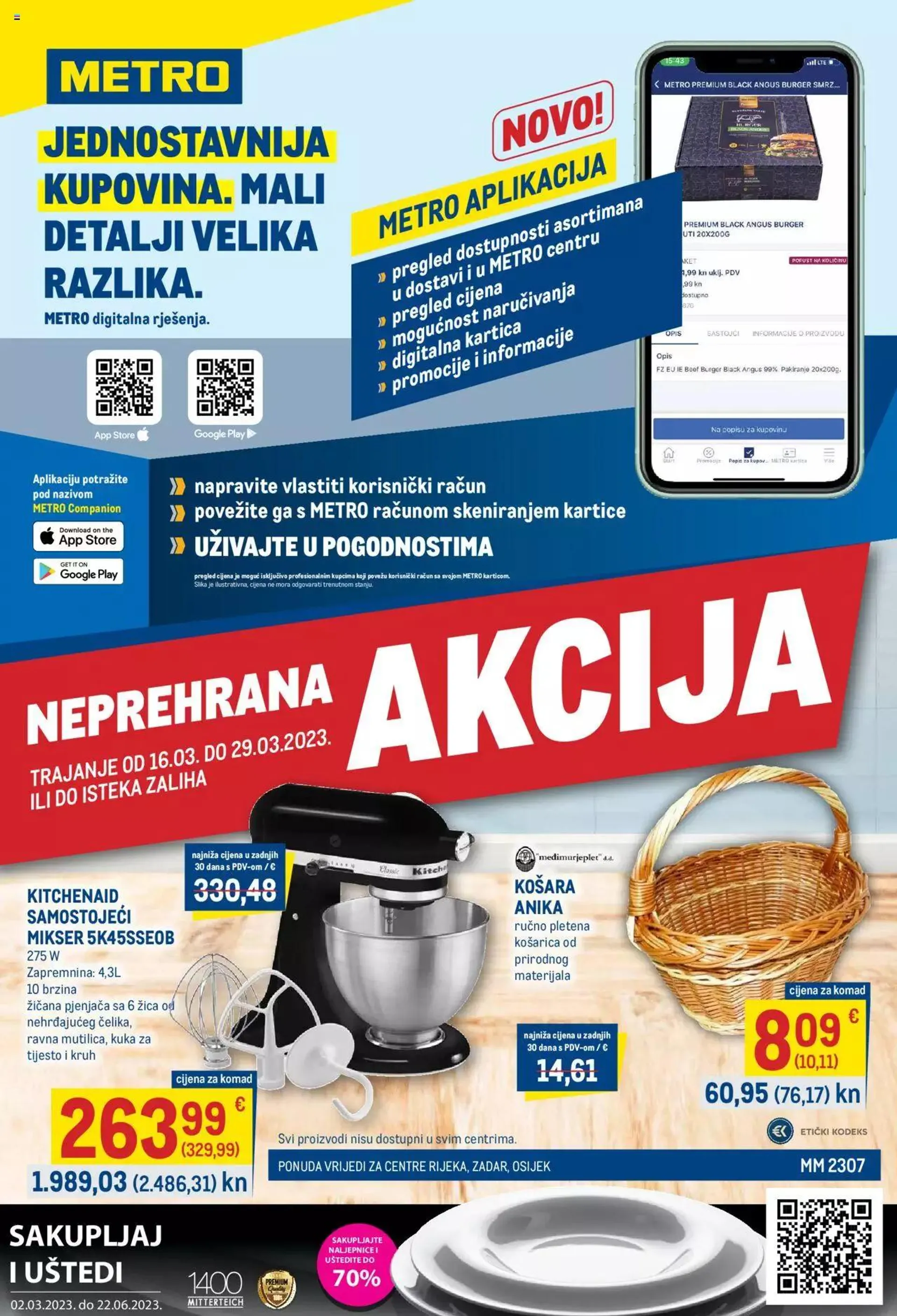 Katalog Neprehrana (Zadar, Rijeka, Osijek) Metro - 0