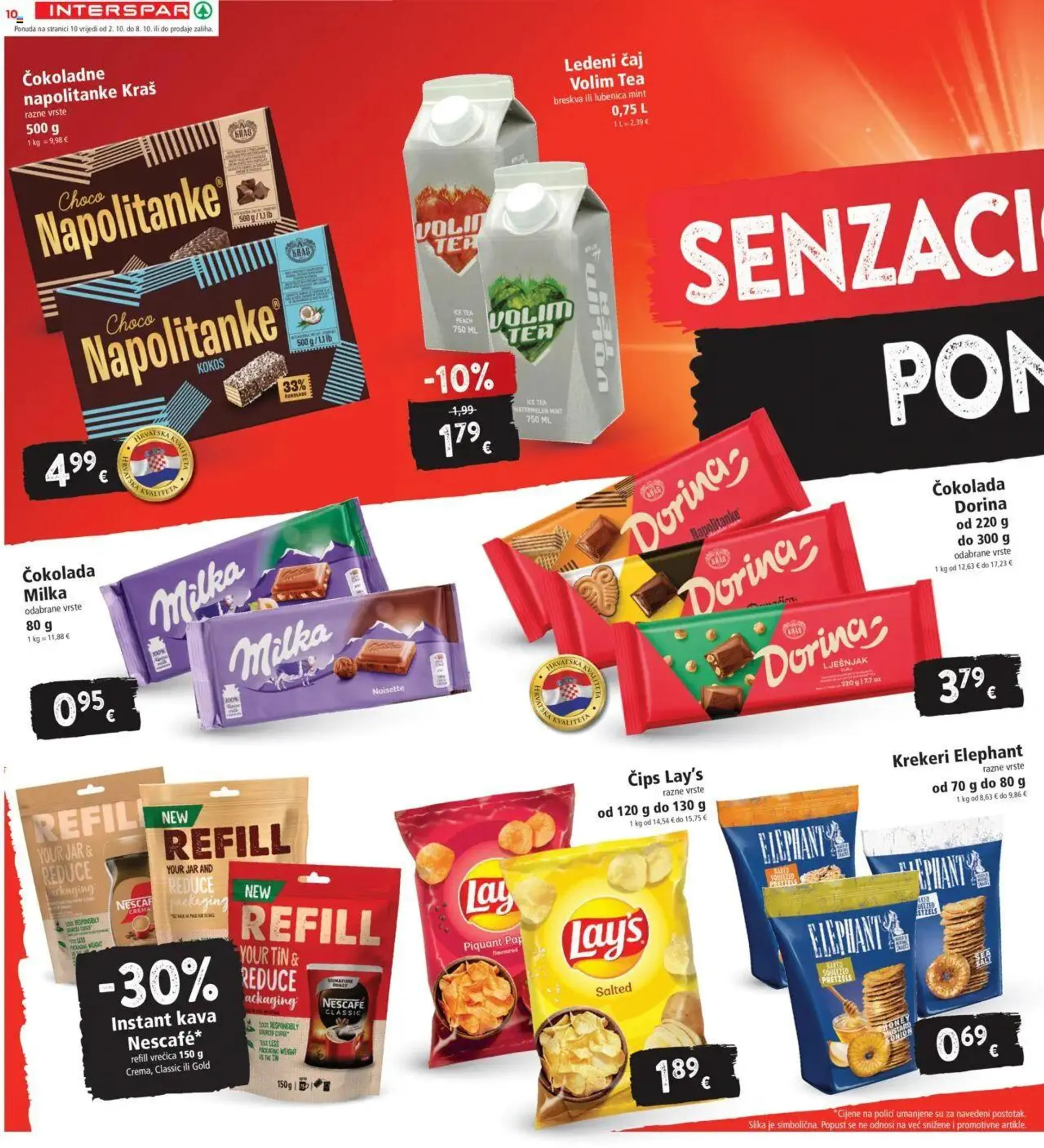 Katalog Katalog Interspar od 2. listopada do 8. listopada 2024. - Pregled Stranica 10