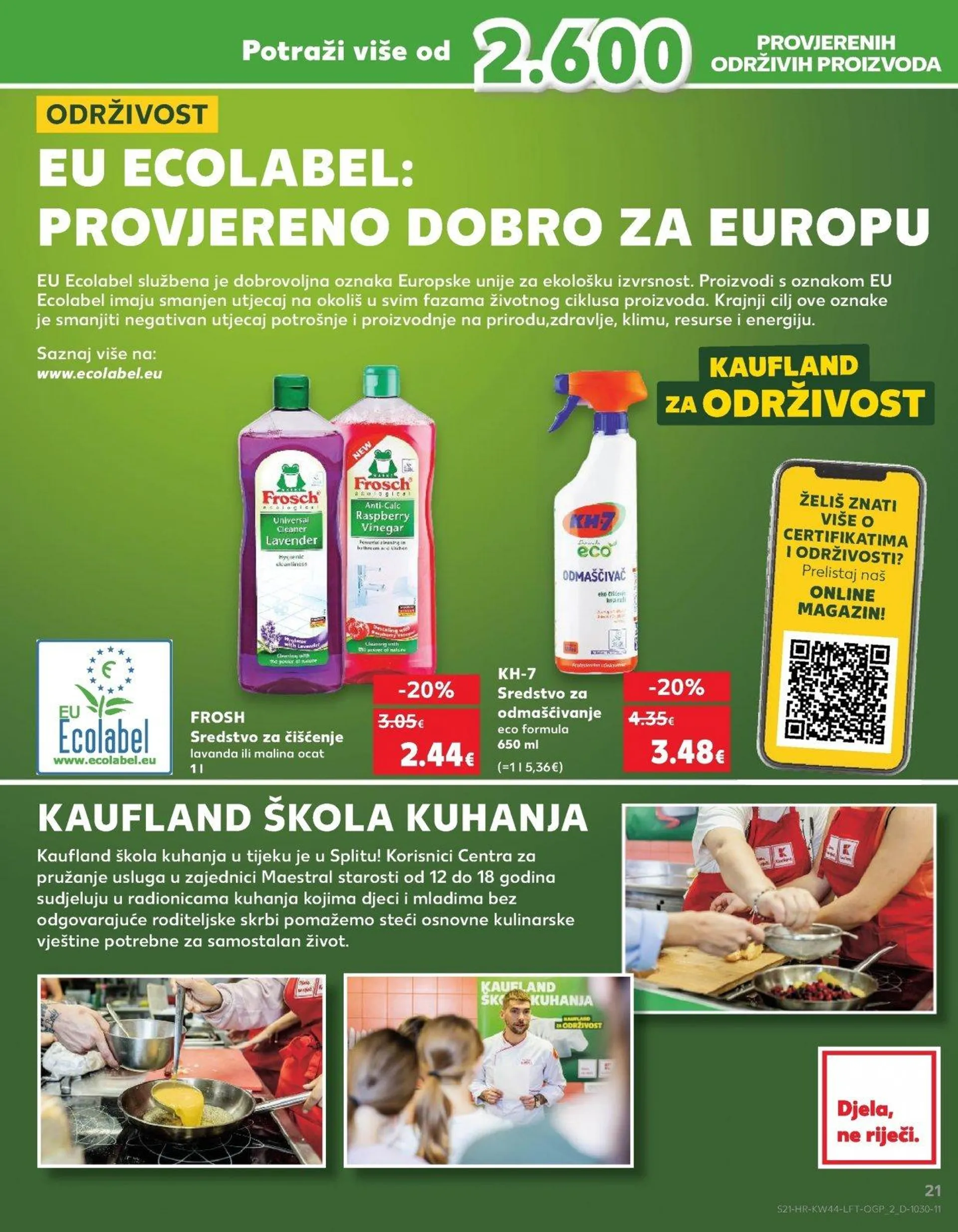 Katalog Kaufland katalog do 05.11.2024 od 30. listopada do 5. studenoga 2024. - Pregled Stranica 21