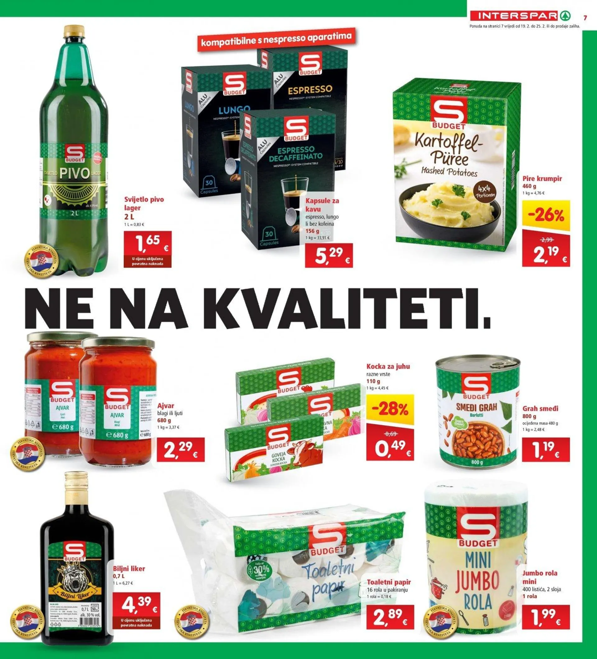 Katalog Interspar katalog do 25.02.2025 od 19. veljače do 25. veljače 2025. - Pregled Stranica 7