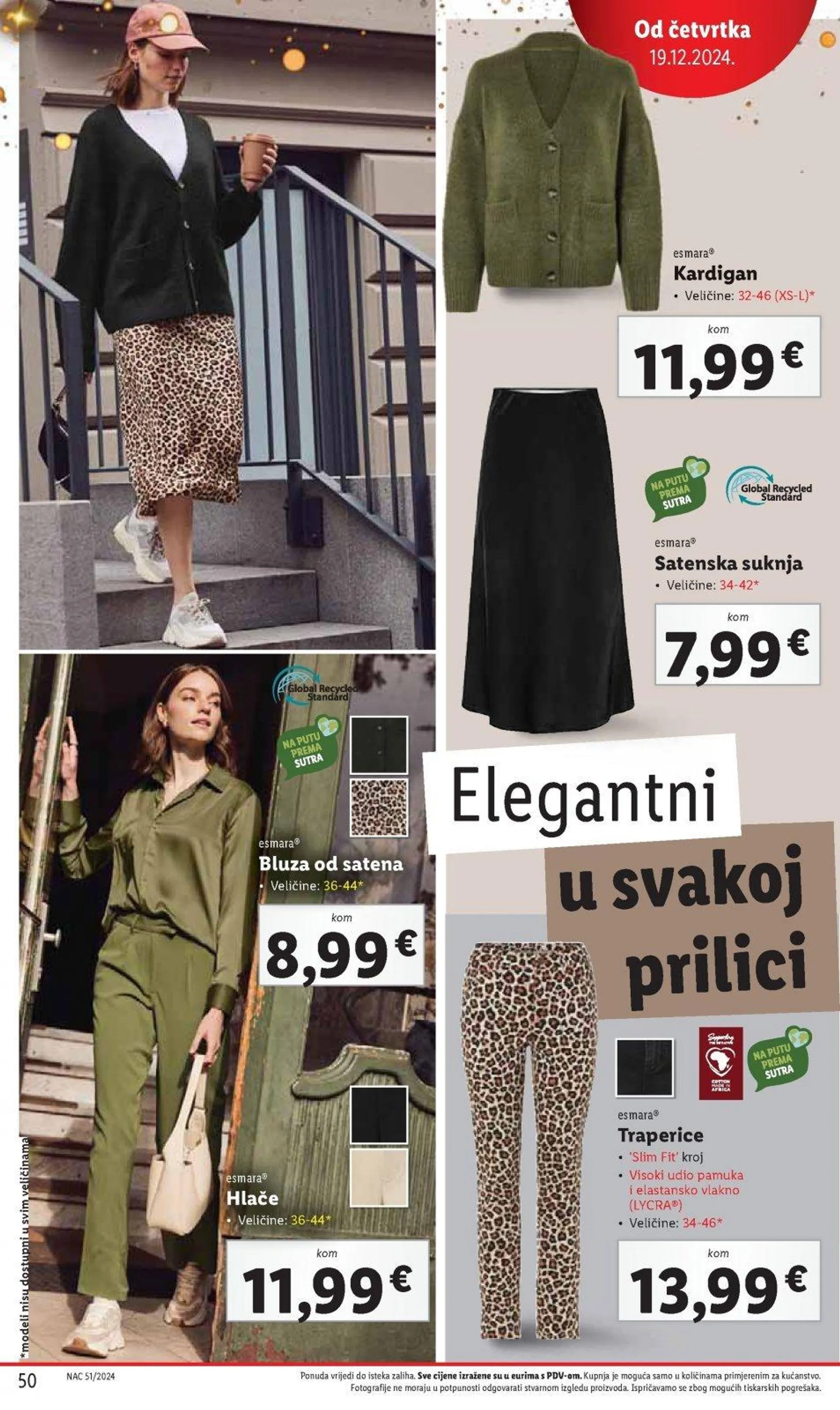 Katalog Lidl katalog do 24.12.2024 od 19. prosinca do 24. prosinca 2024. - Pregled Stranica 50