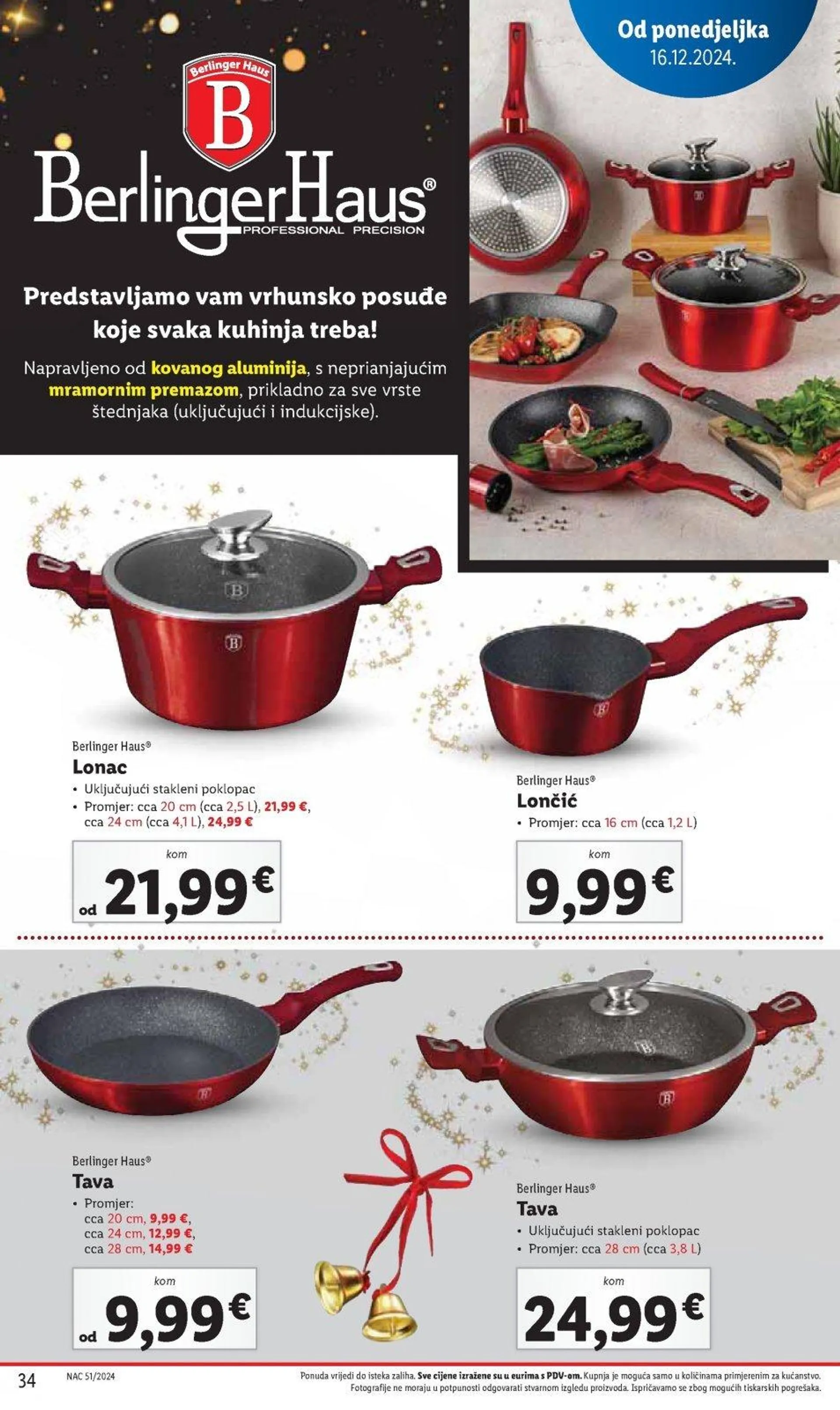 Katalog Lidl katalog do 24.12.2024 od 19. prosinca do 24. prosinca 2024. - Pregled Stranica 34