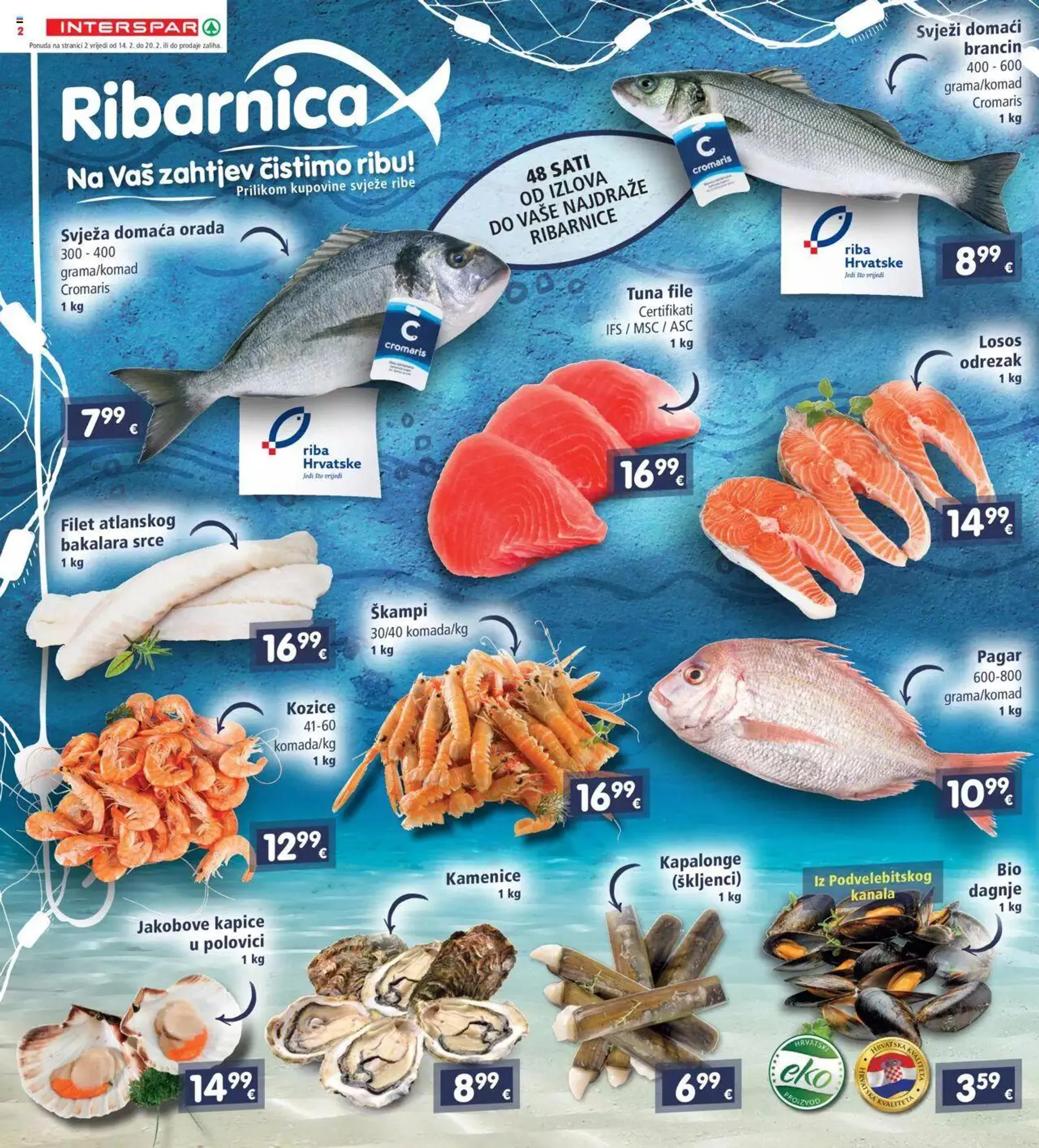 Katalog Katalog Interspar od 14. veljače do 20. veljače 2024. - Pregled Stranica 2