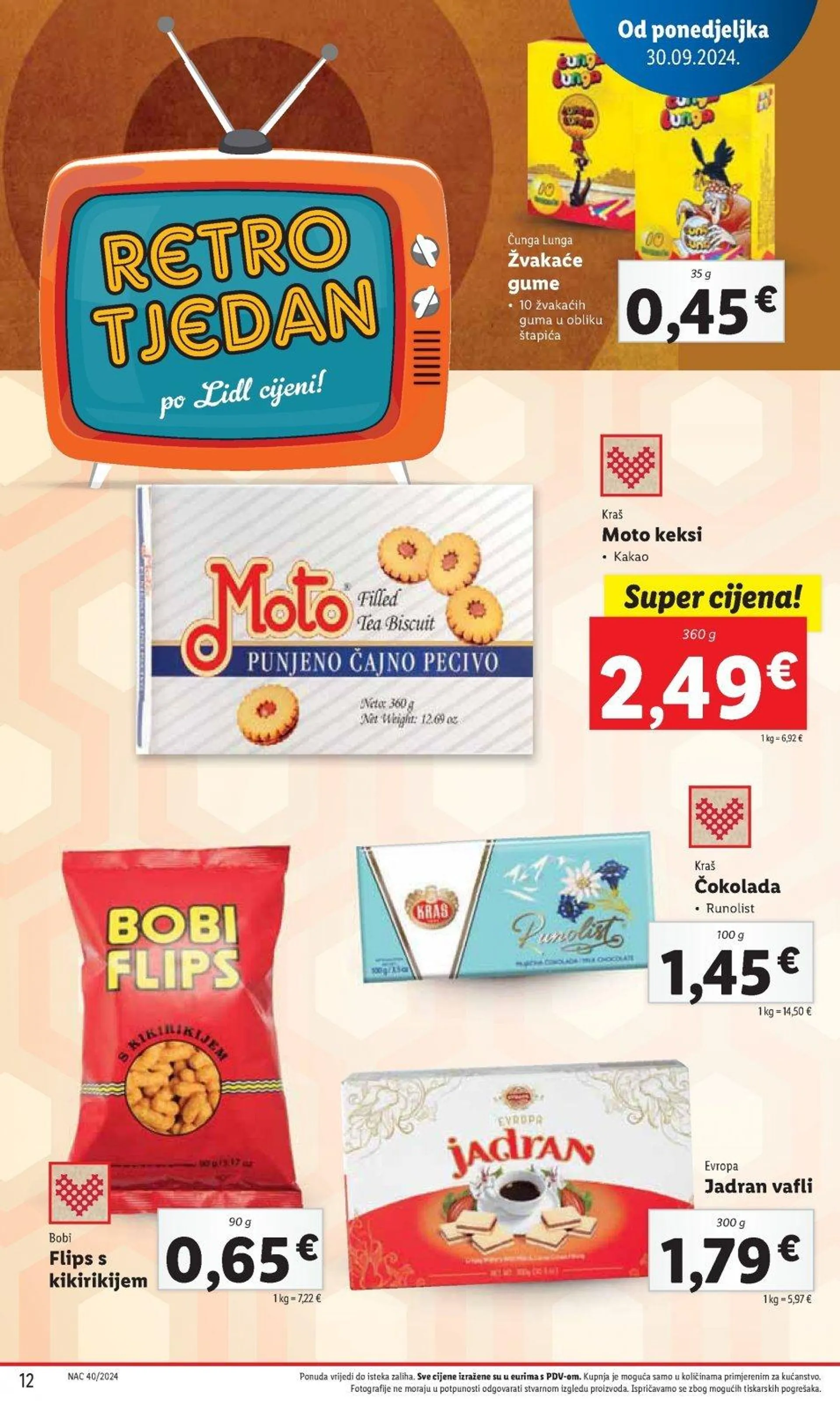 Katalog Lidl katalog do 06.10.2024 od 27. rujna do 6. listopada 2024. - Pregled Stranica 12