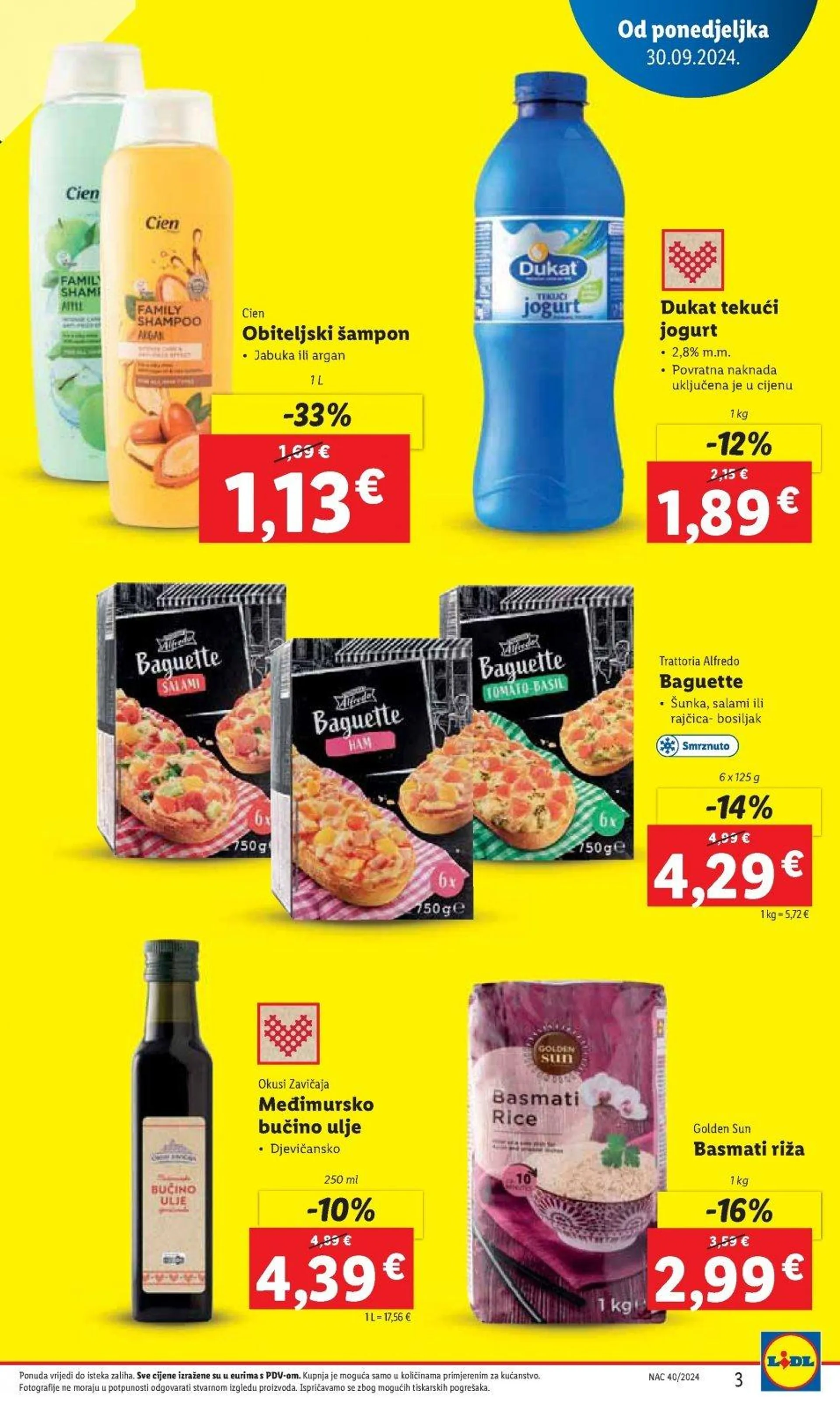 Katalog Lidl katalog do 06.10.2024 od 27. rujna do 6. listopada 2024. - Pregled Stranica 3