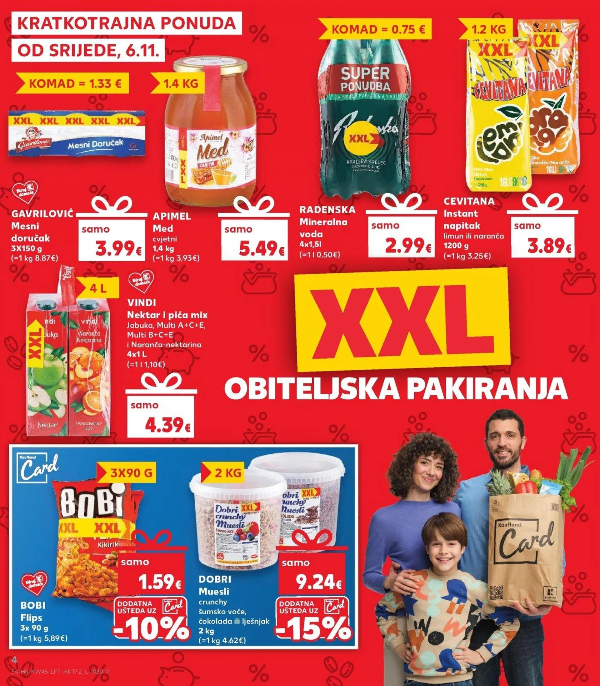 Katalog Kaufland katalog do 12.11.2024 od 6. studenoga do 12. studenoga 2024. - Pregled Stranica 4