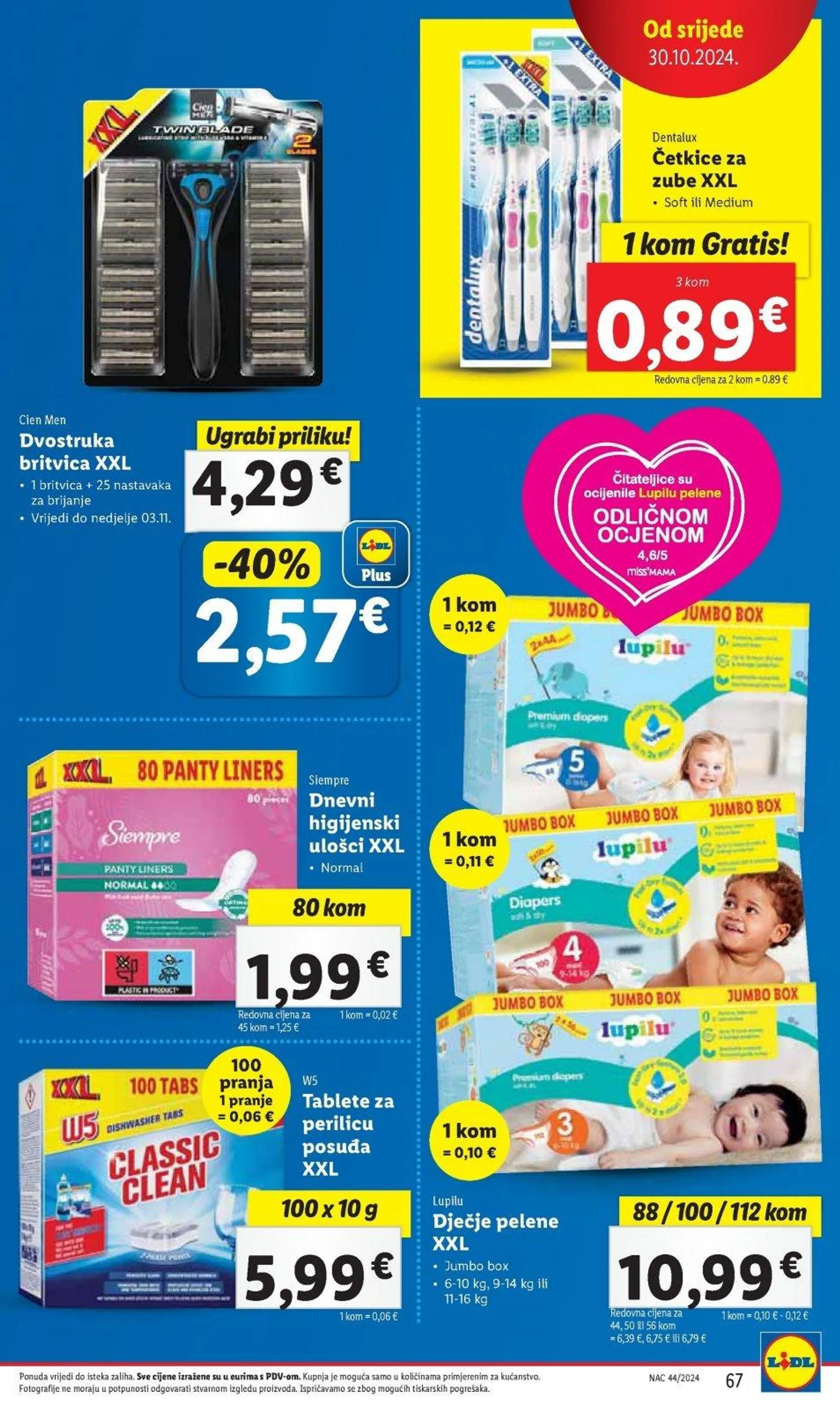 Katalog Lidl katalog do 03.11.2024 od 25. listopada do 3. studenoga 2024. - Pregled Stranica 67