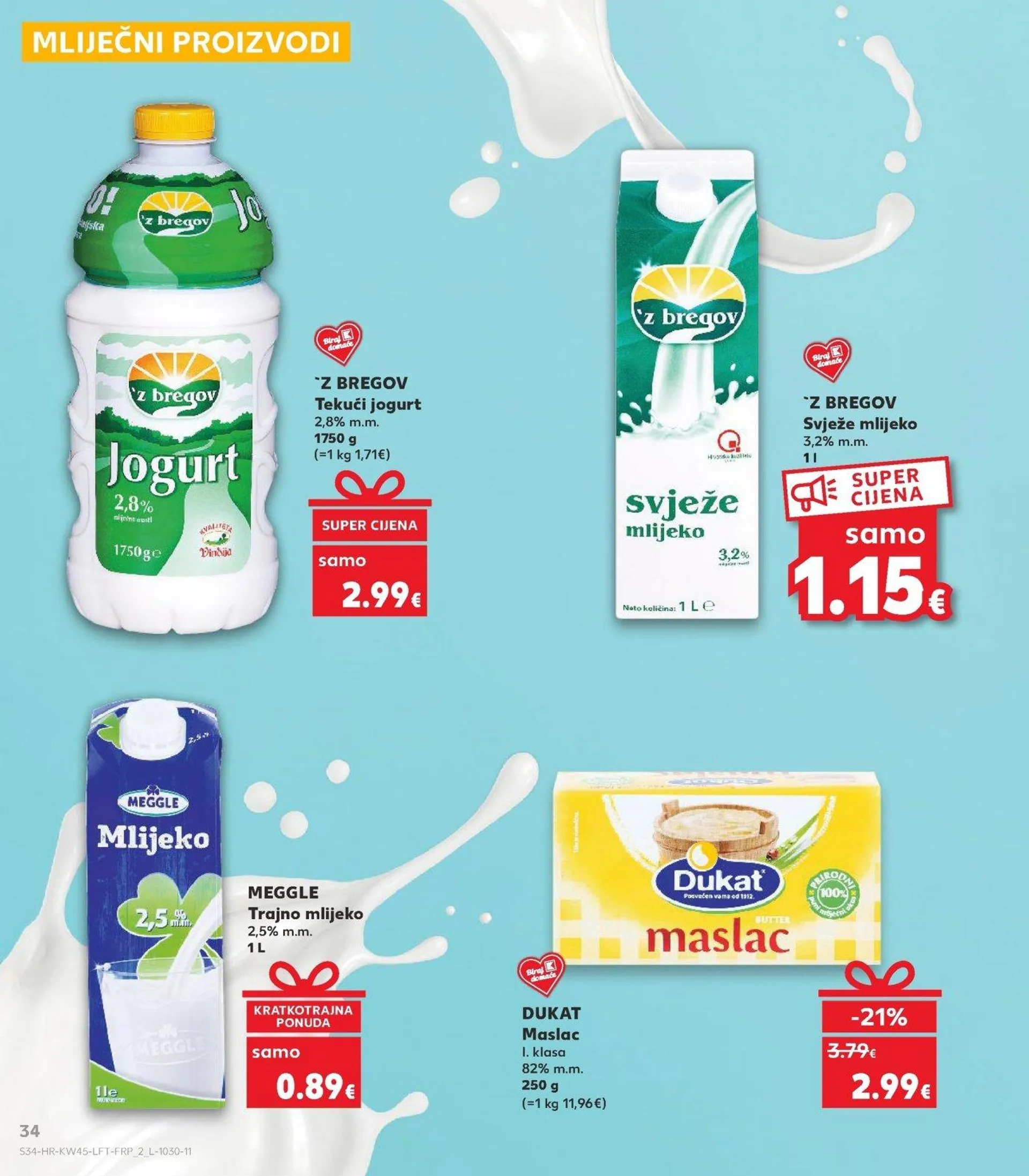 Katalog Kaufland katalog do 12.11.2024 od 6. studenoga do 12. studenoga 2024. - Pregled Stranica 34