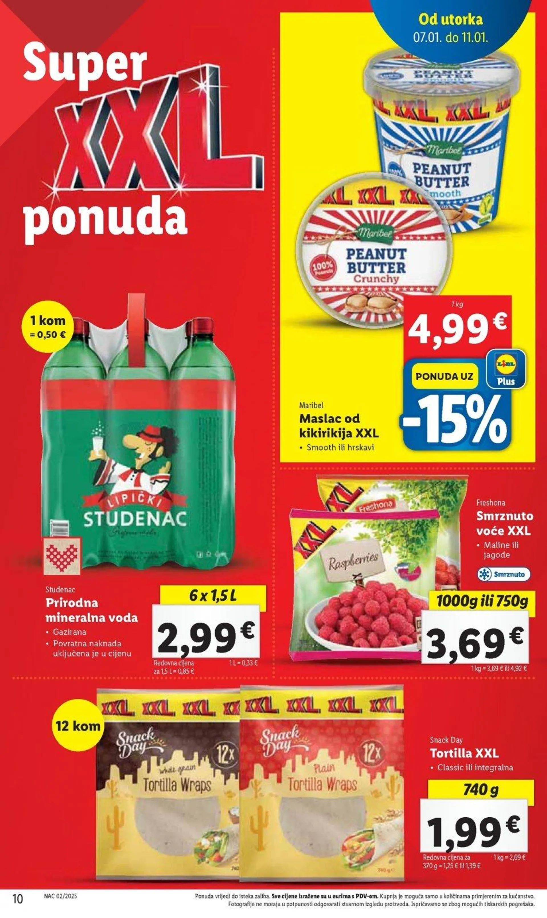 Katalog Lidl katalog do 11.01.2025 od 8. siječnja do 11. siječnja 2025. - Pregled Stranica 10